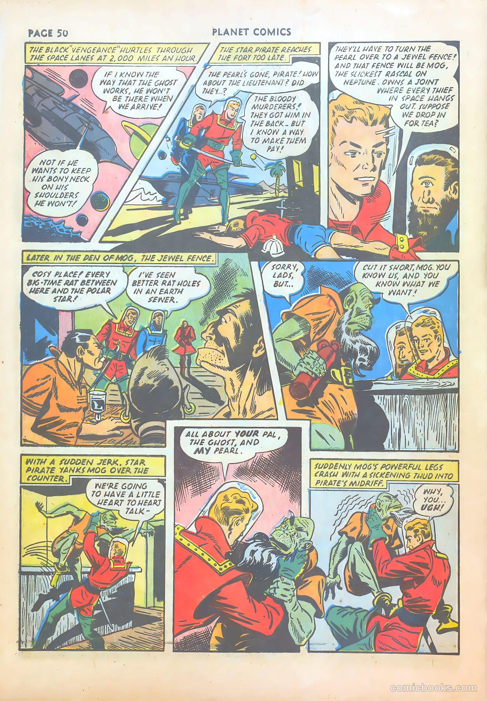 Planet Comics #19 (1942) — page 51 of 67