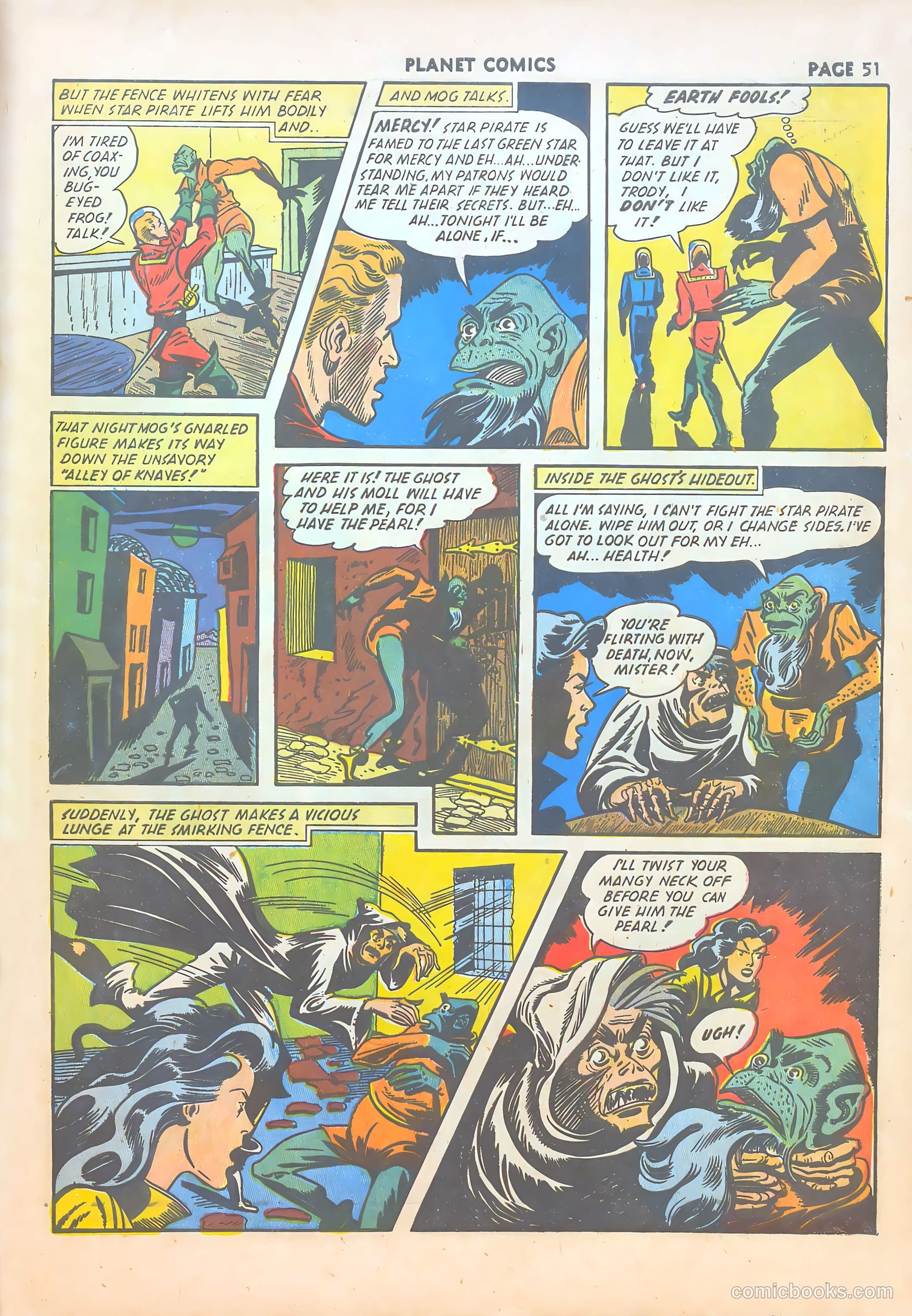 Planet Comics #19 (1942) — page 52 of 67