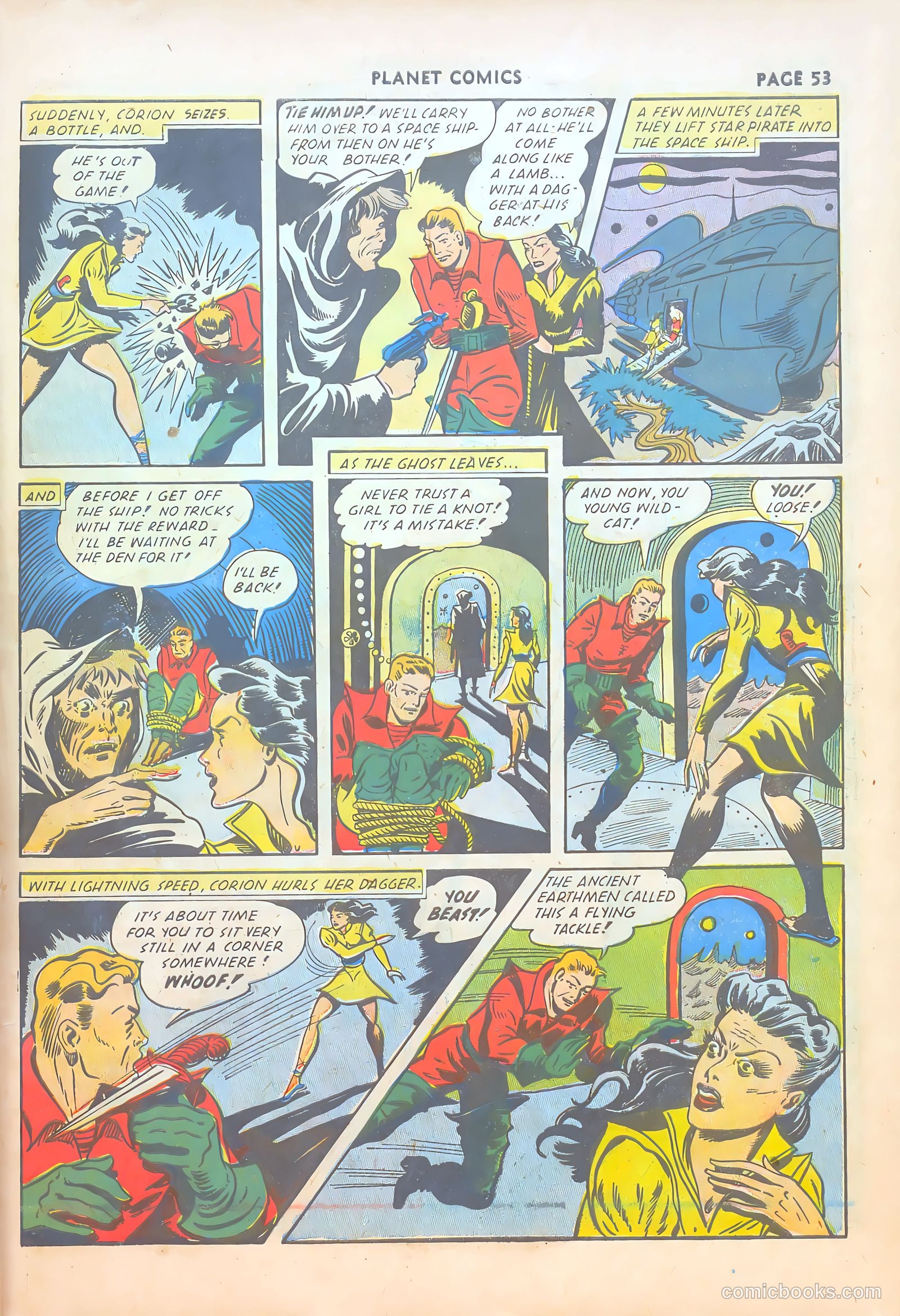 Planet Comics #19 (1942) — page 54 of 67