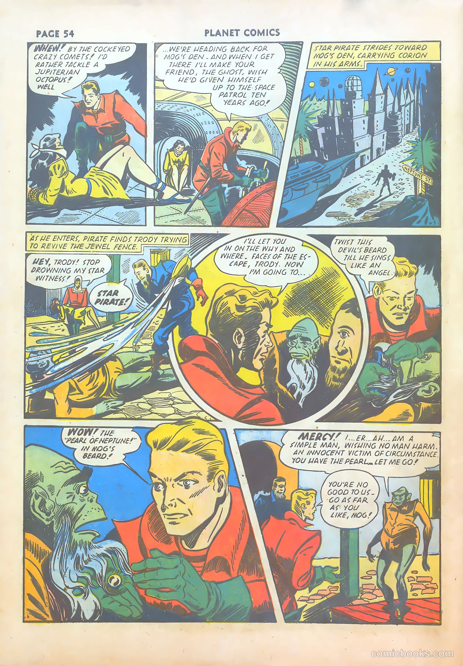 Planet Comics #19 (1942) — page 55 of 67