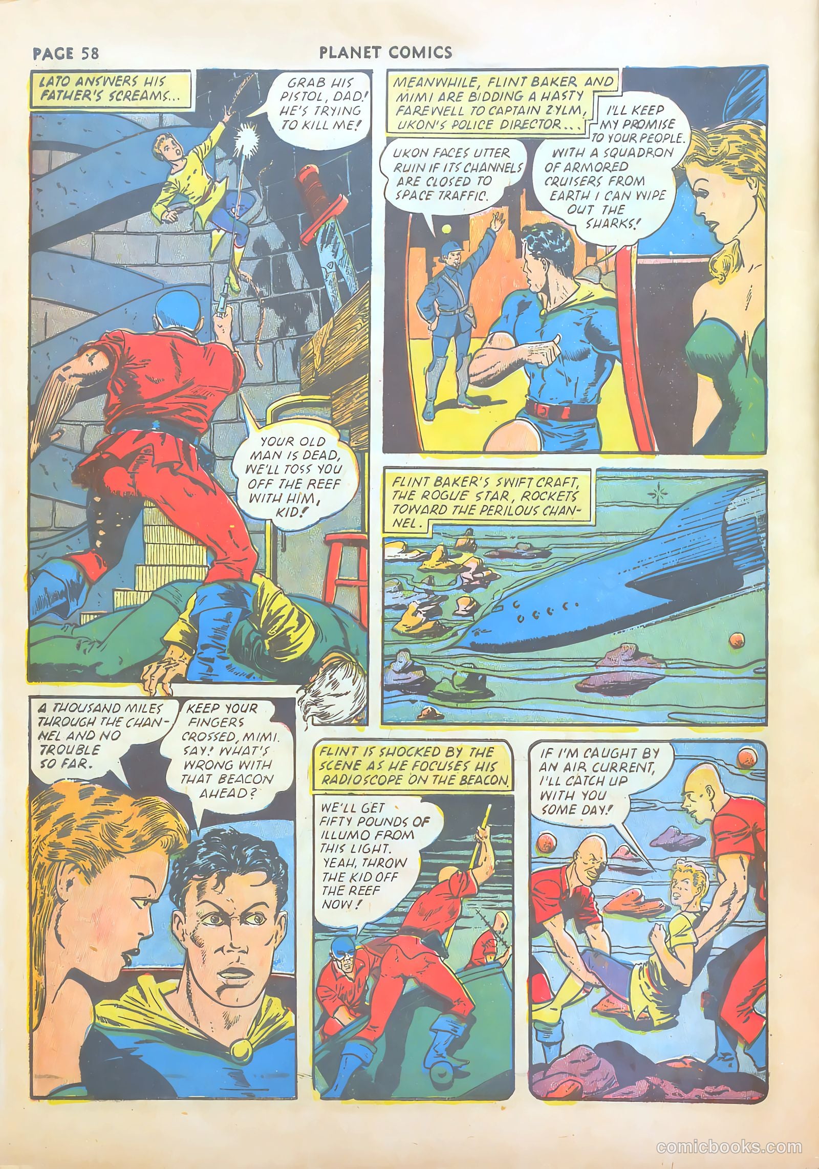 Planet Comics #19 (1942) — page 59 of 67