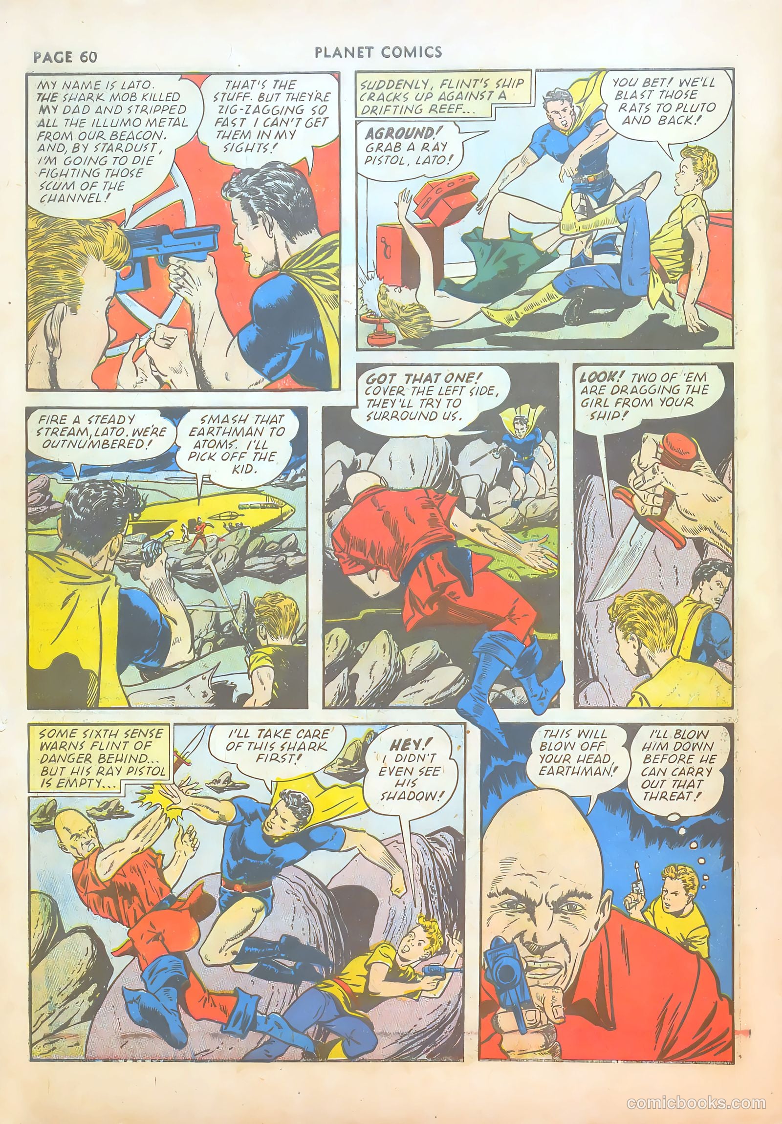 Planet Comics #19 (1942) — page 61 of 67
