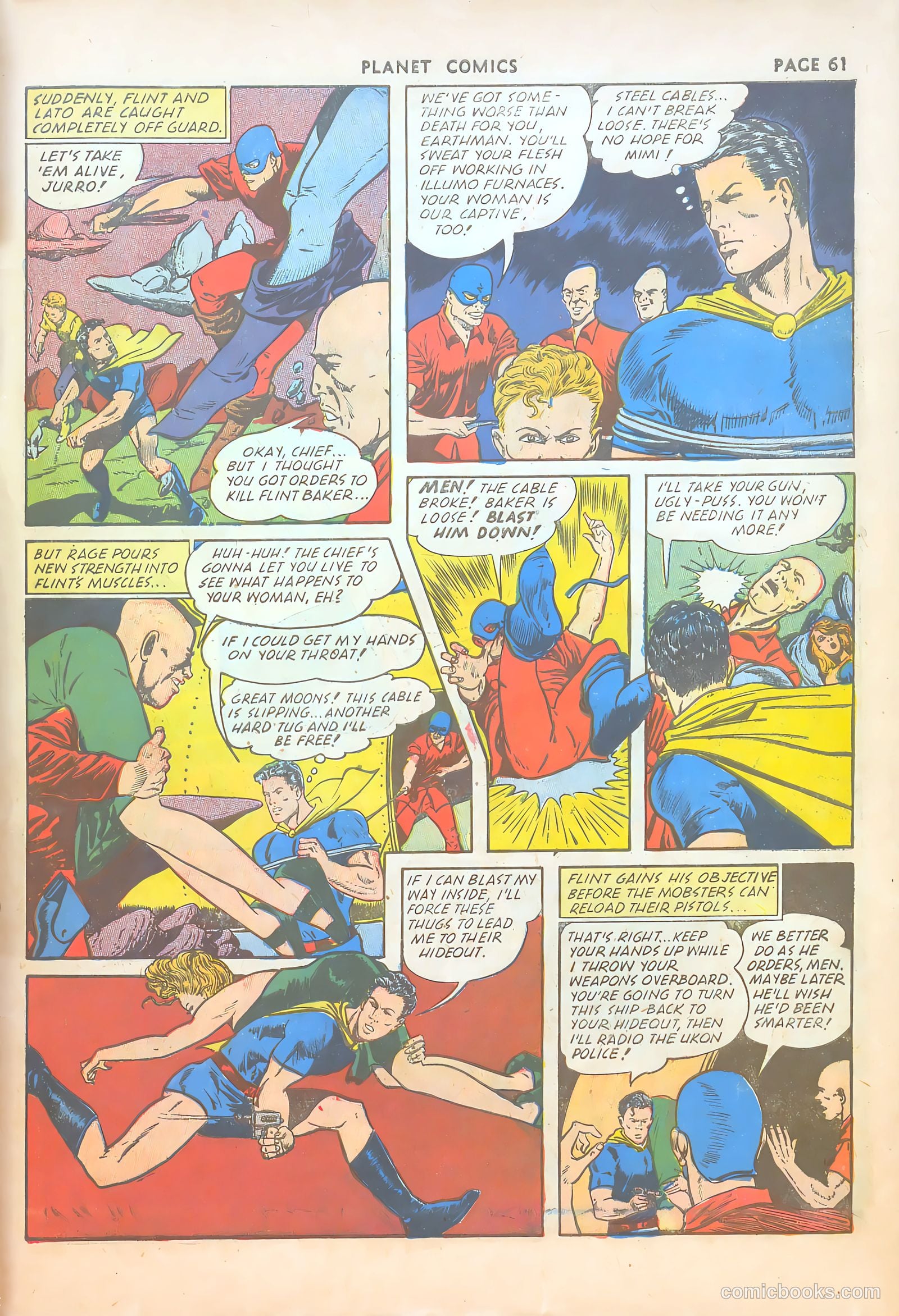 Planet Comics #19 (1942) — page 62 of 67