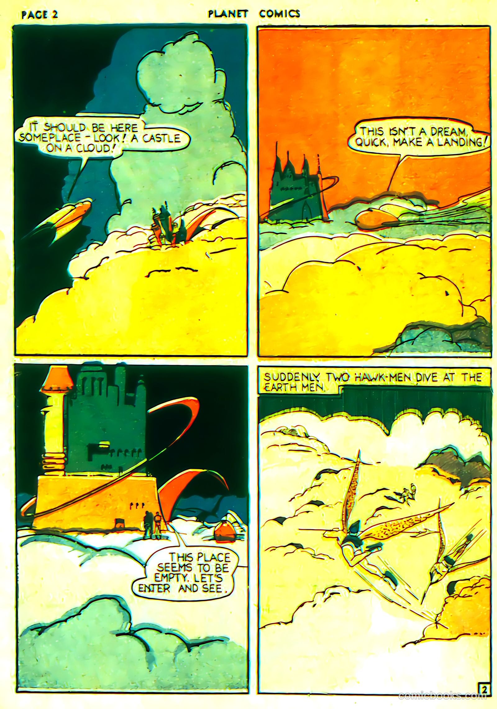 Planet Comics #2 (1940) — page 4 of 68
