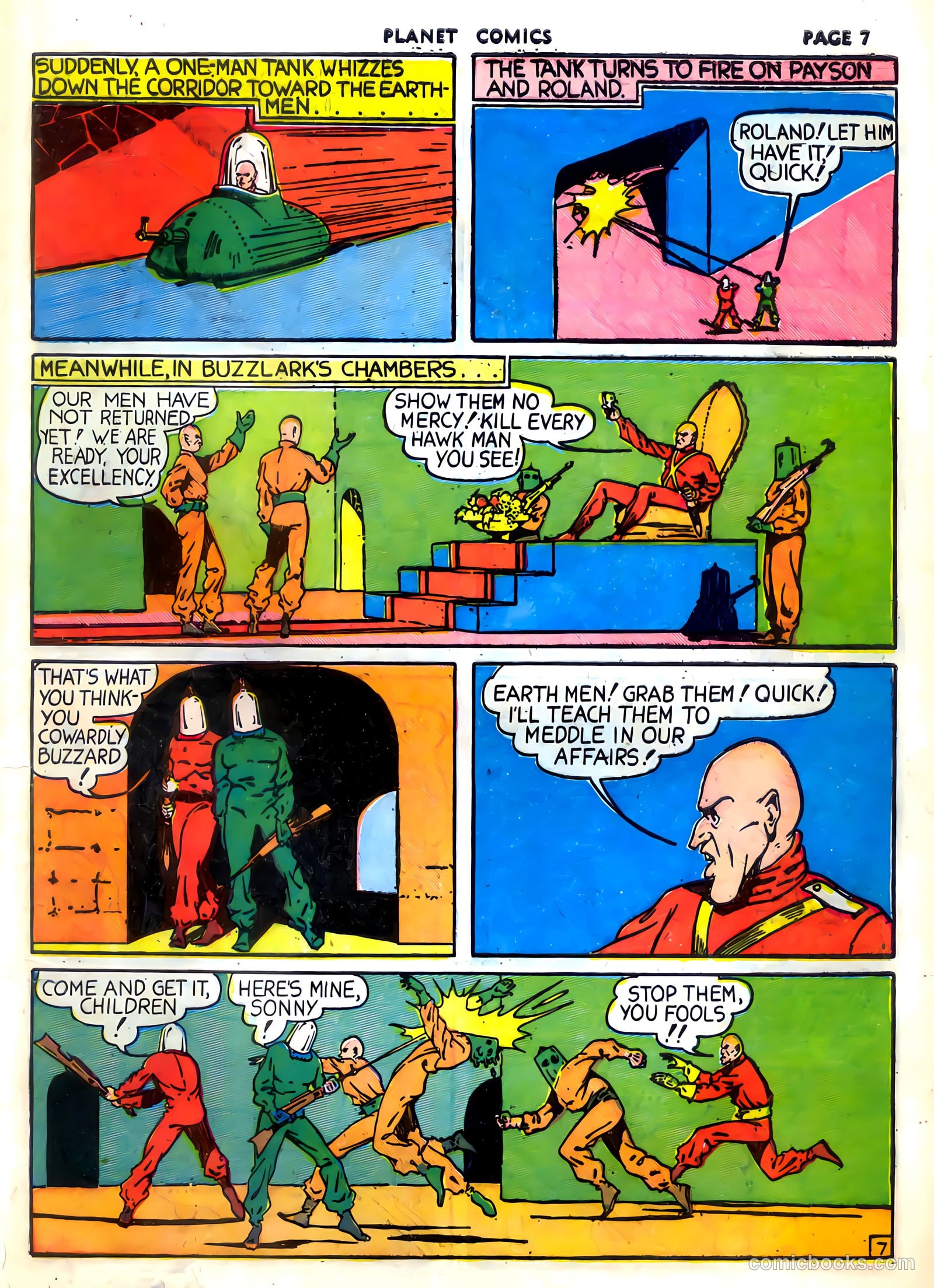Planet Comics #2 (1940) — page 9 of 68