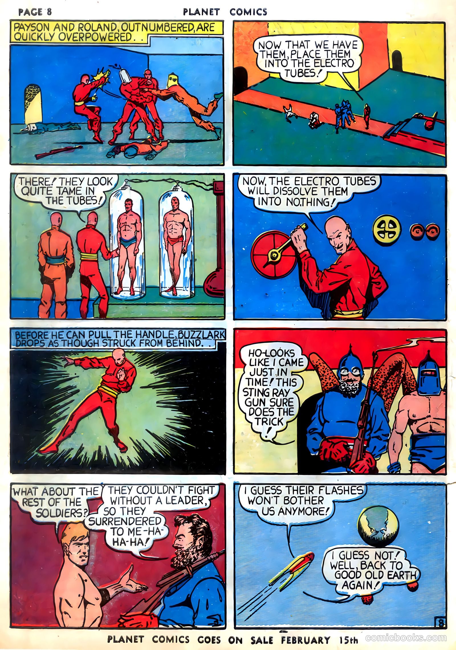 Planet Comics #2 (1940) — page 10 of 68