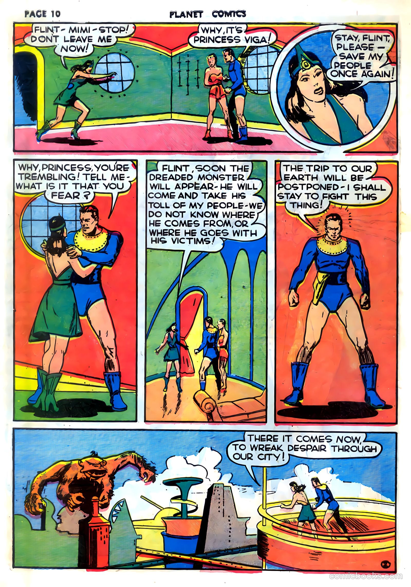 Planet Comics #2 (1940) — page 12 of 68