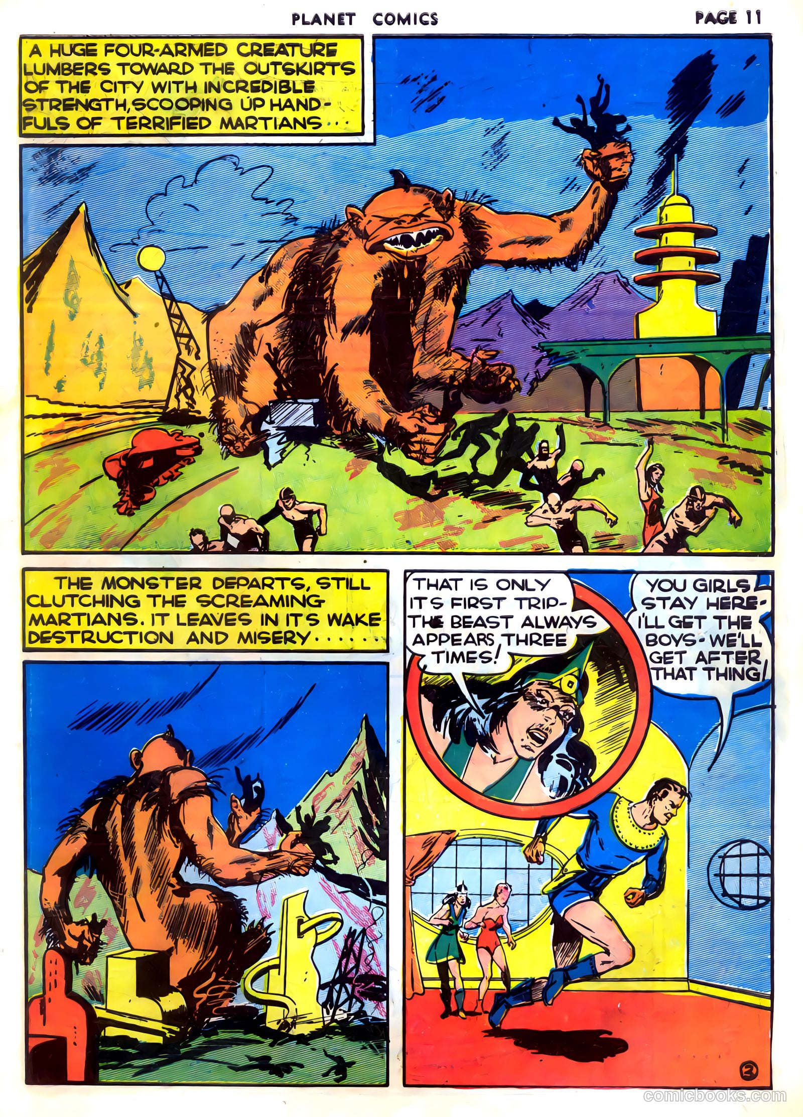 Planet Comics #2 (1940) — page 13 of 68