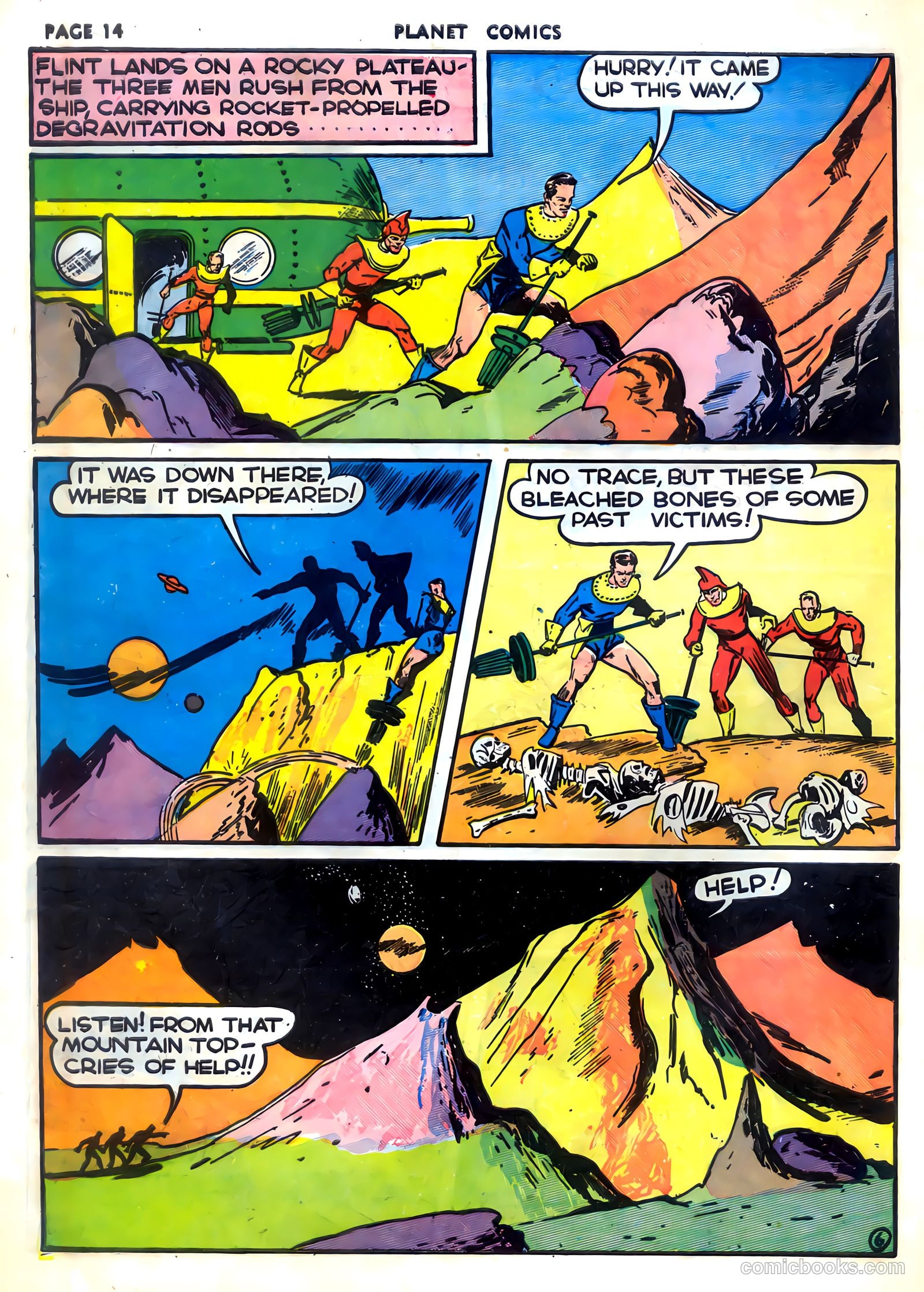 Planet Comics #2 (1940) — page 16 of 68