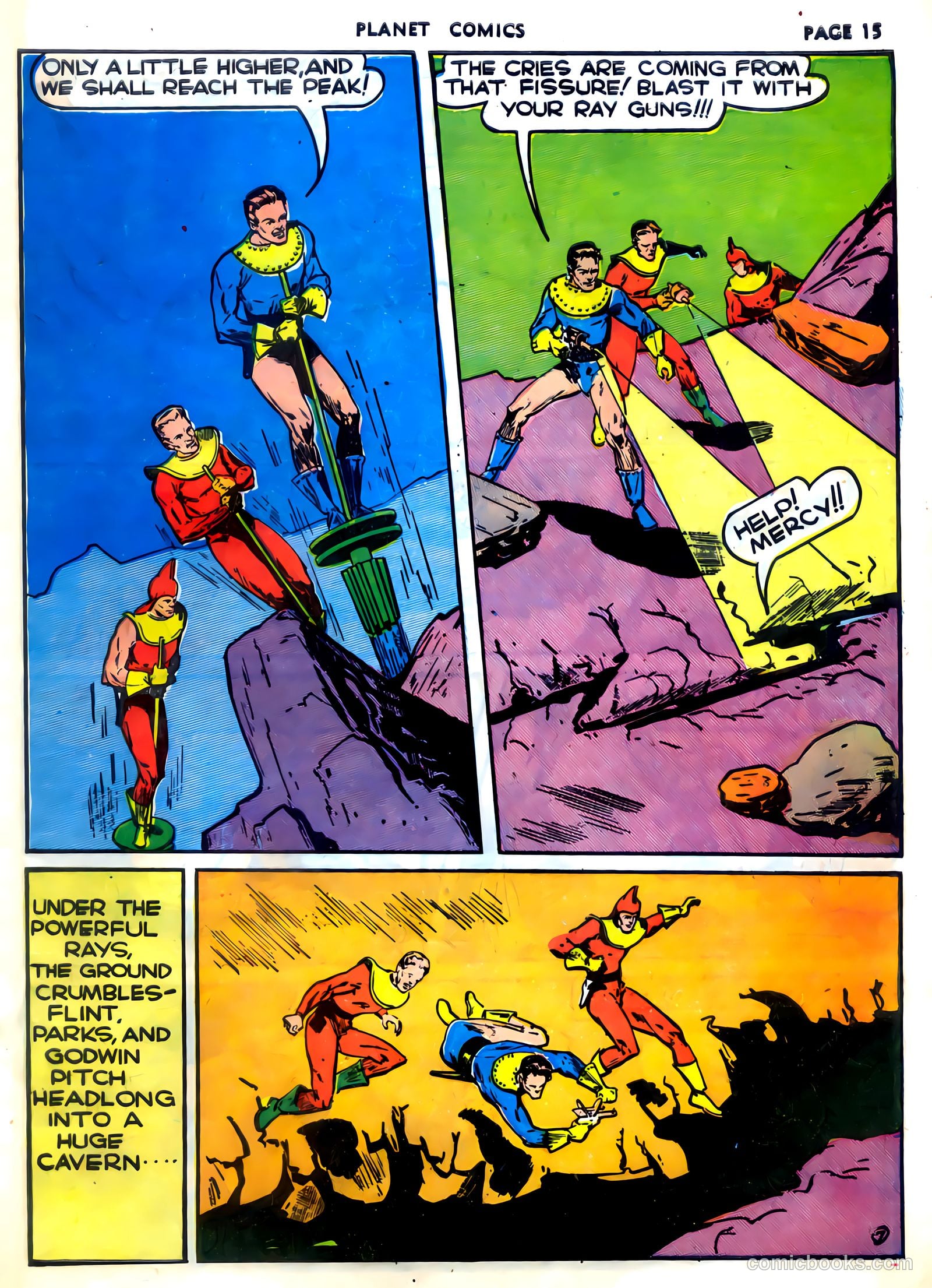 Planet Comics #2 (1940) — page 17 of 68