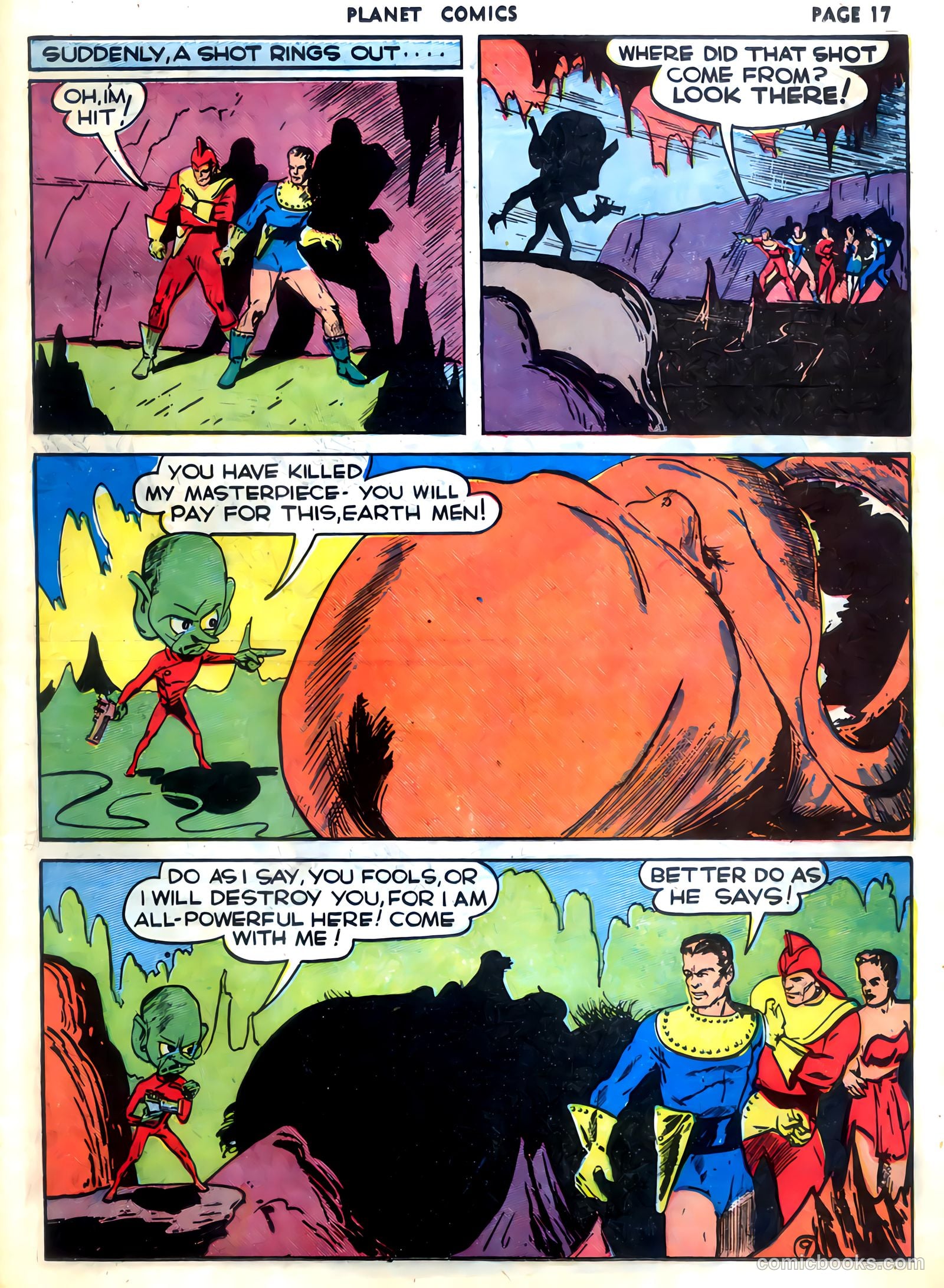 Planet Comics #2 (1940) — page 19 of 68