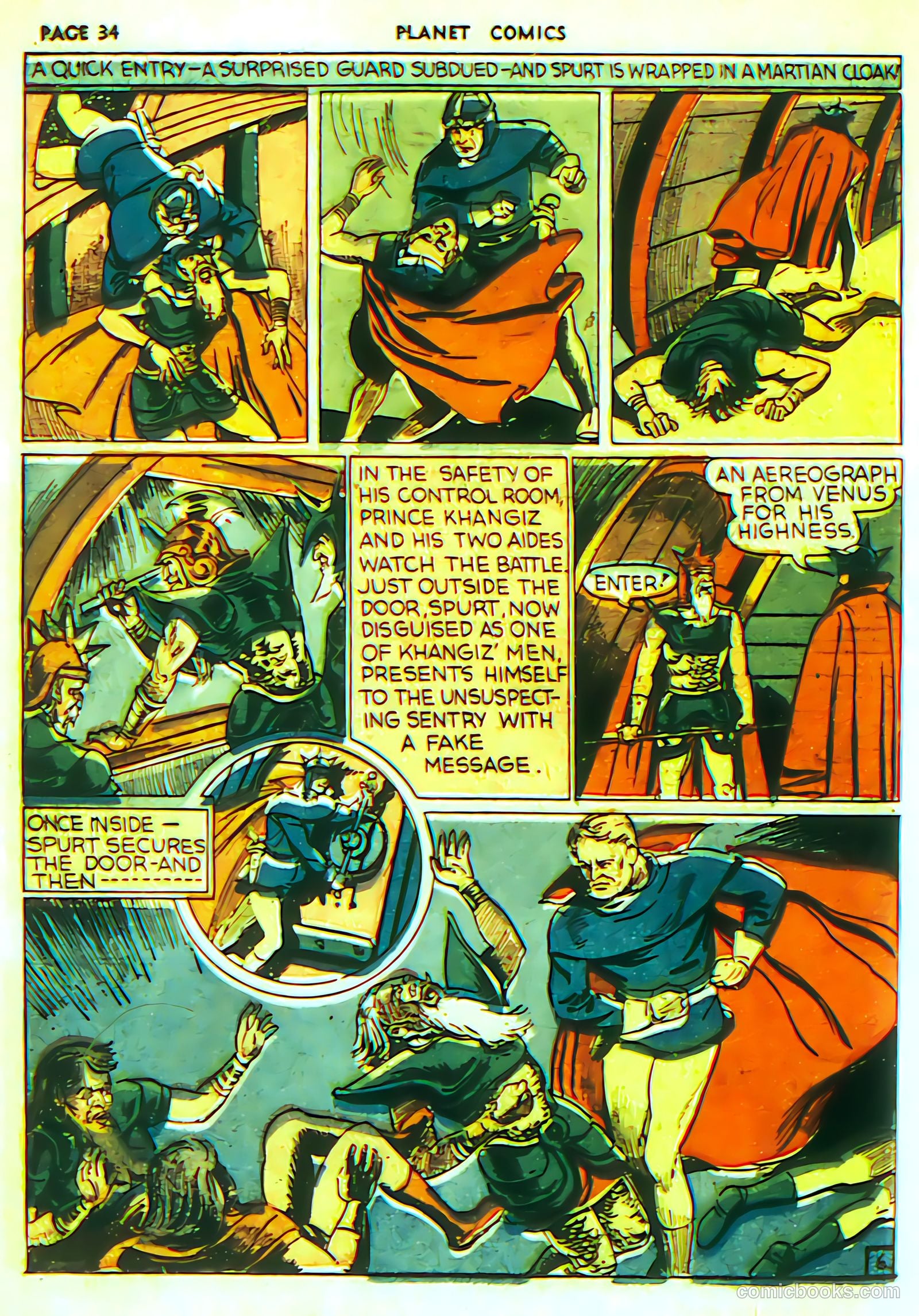 Planet Comics #2 (1940) — page 36 of 68