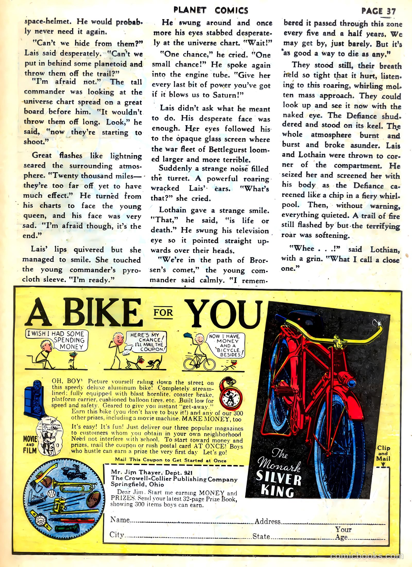 Planet Comics #2 (1940) — page 39 of 68