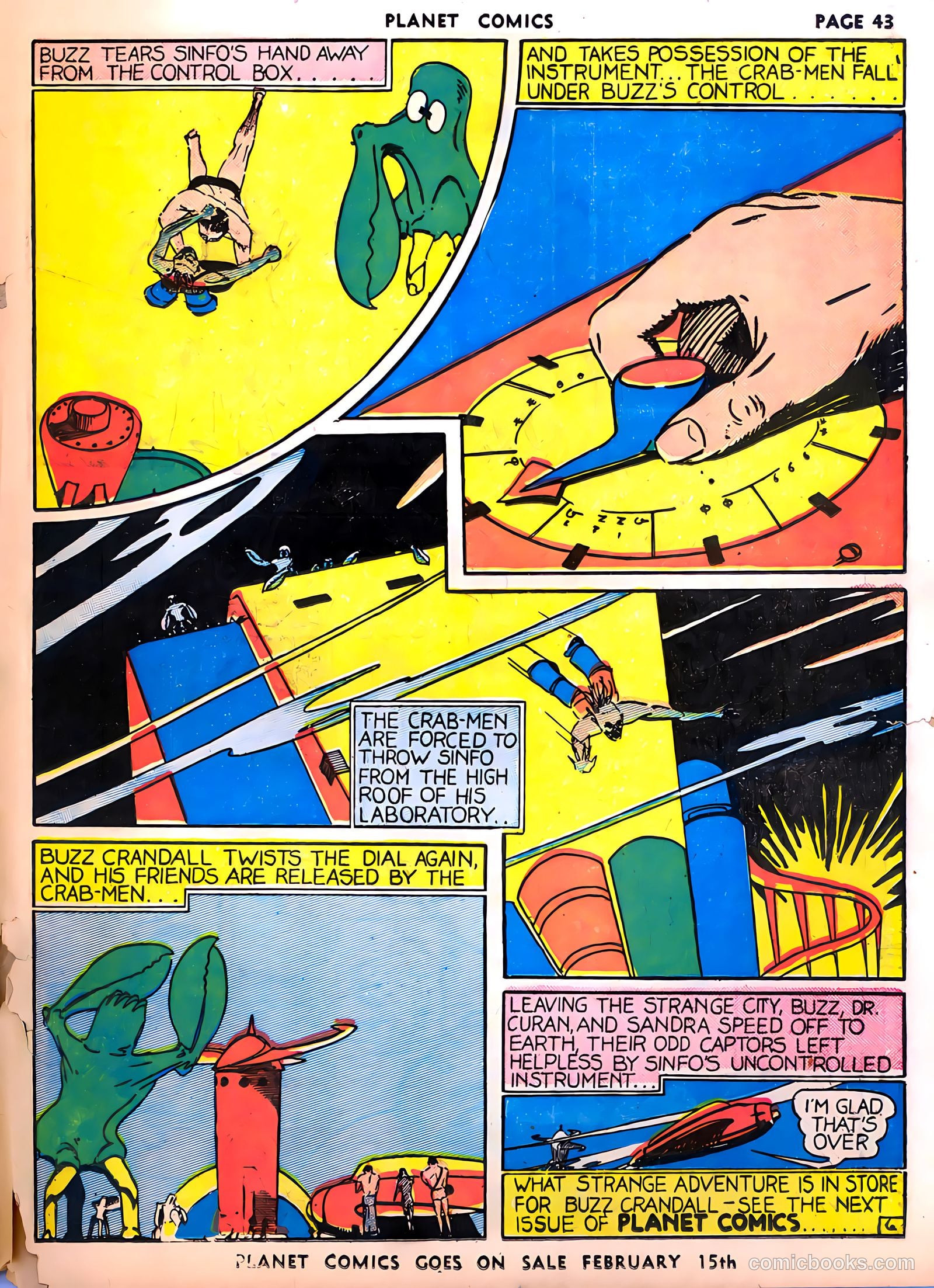 Planet Comics #2 (1940) — page 45 of 68