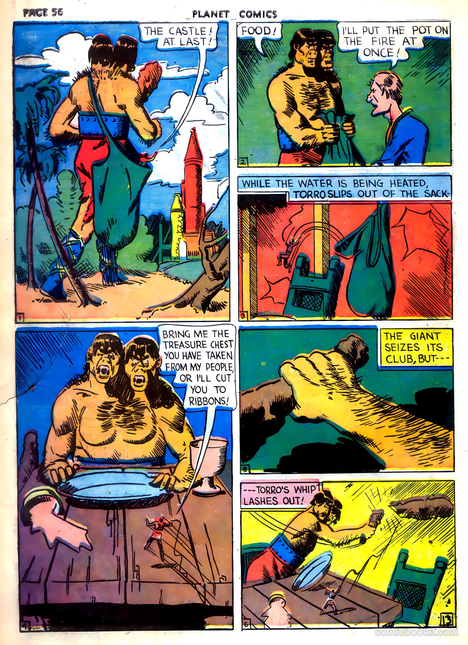 Planet Comics #2 (1940) — page 58 of 68