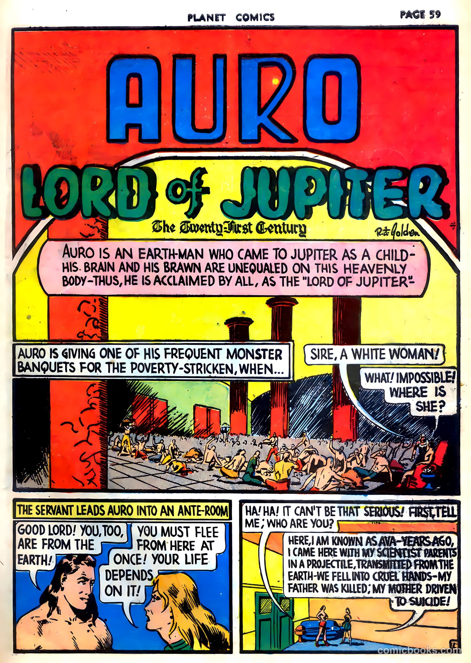 Planet Comics #2 (1940) — page 61 of 68