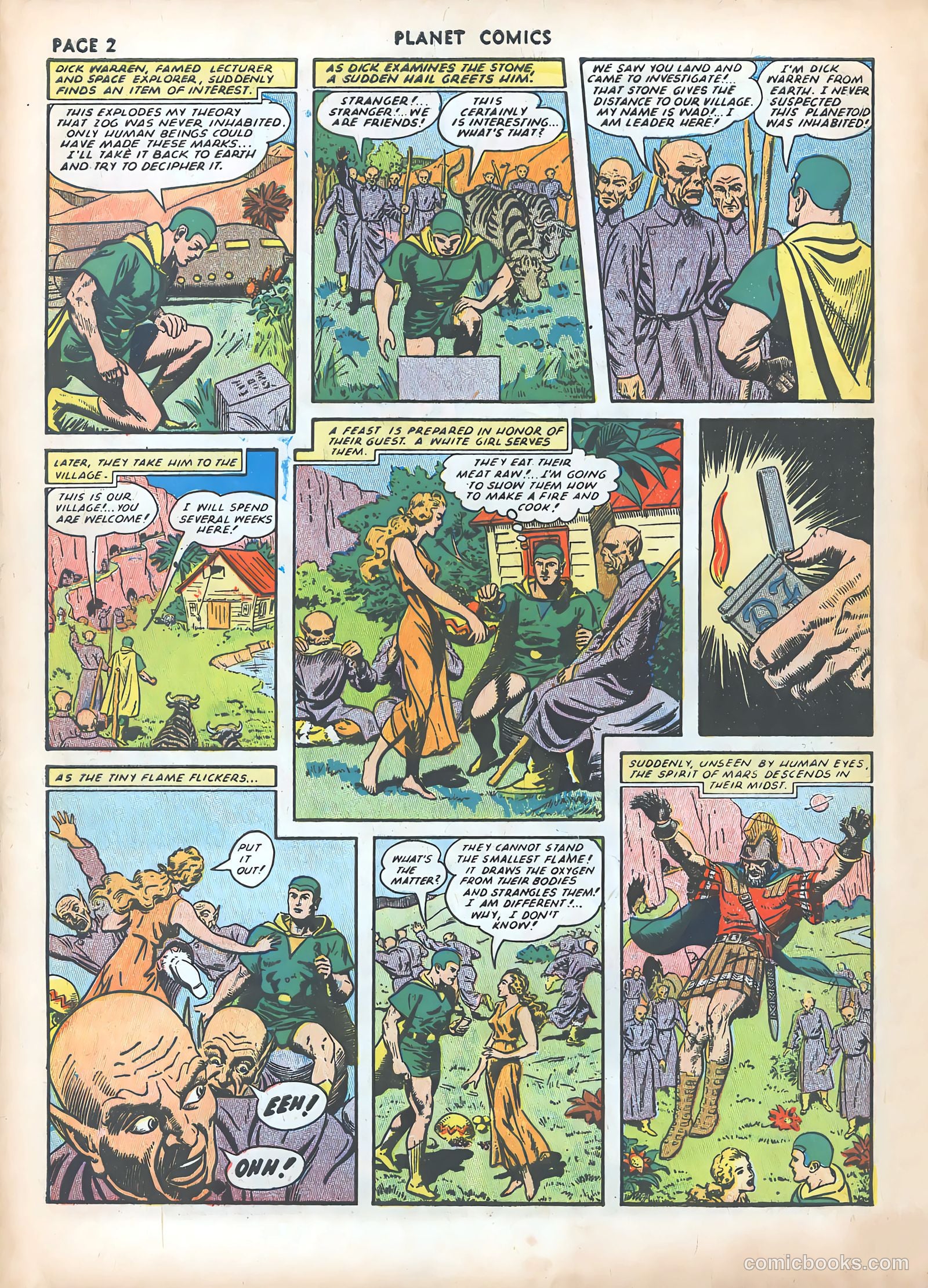 Planet Comics #20 (1942) — page 4 of 68