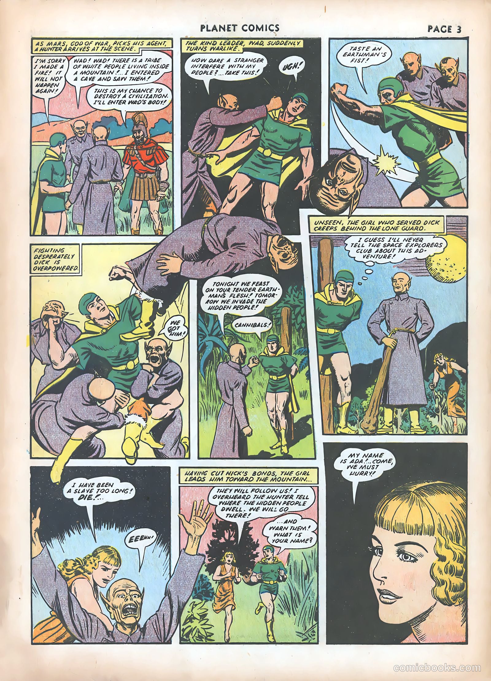 Planet Comics #20 (1942) — page 5 of 68