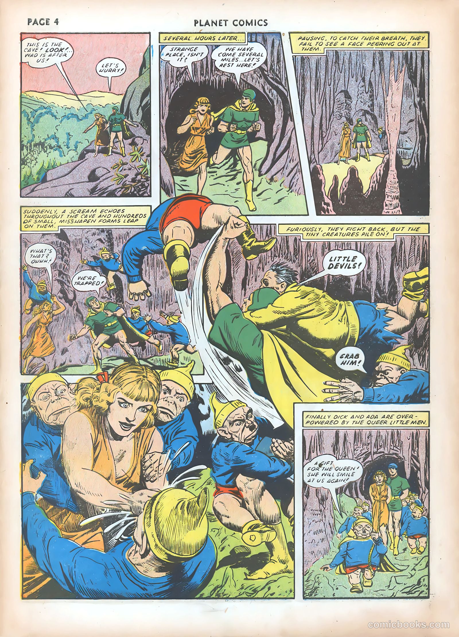 Planet Comics #20 (1942) — page 6 of 68