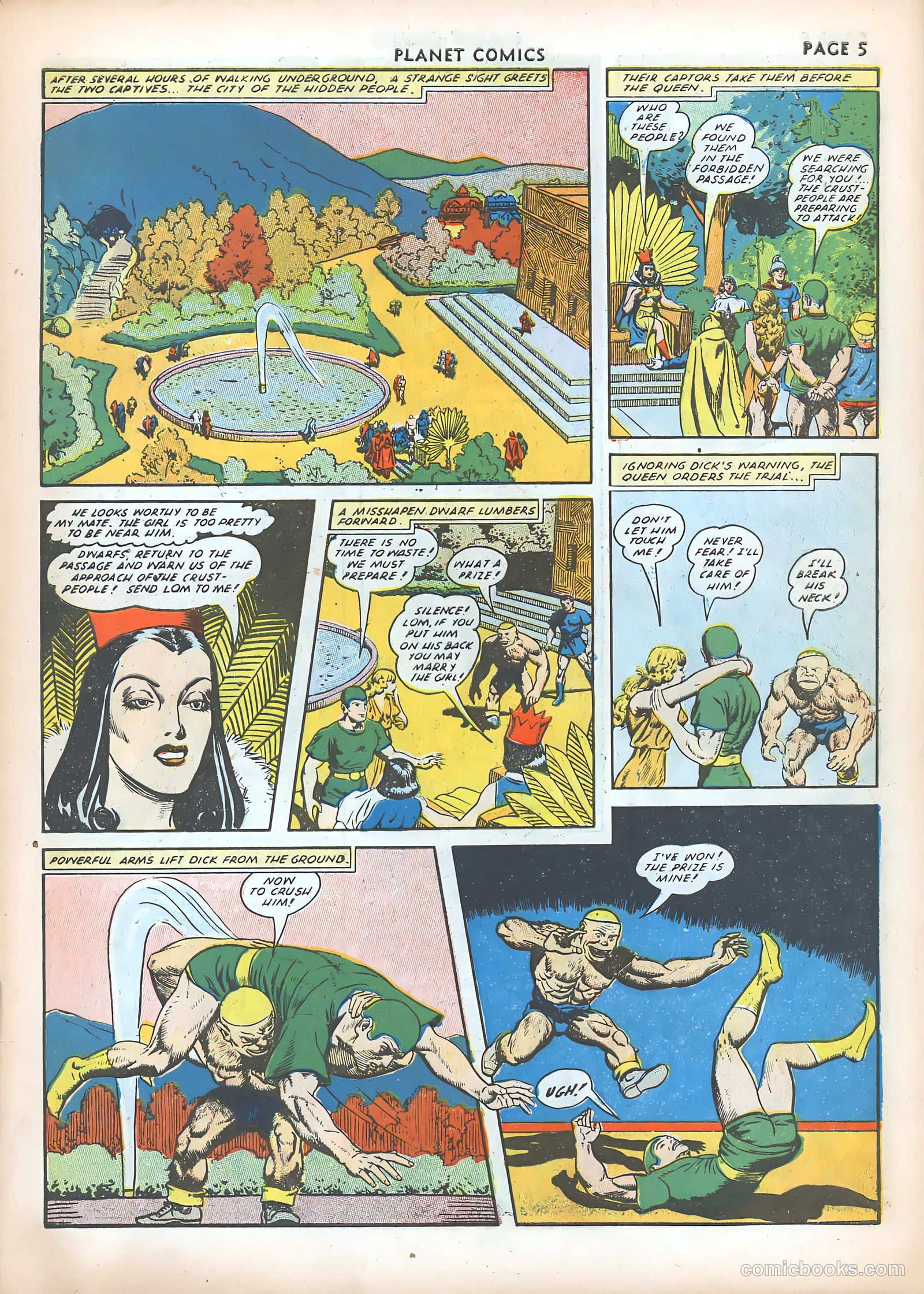 Planet Comics #20 (1942) — page 7 of 68