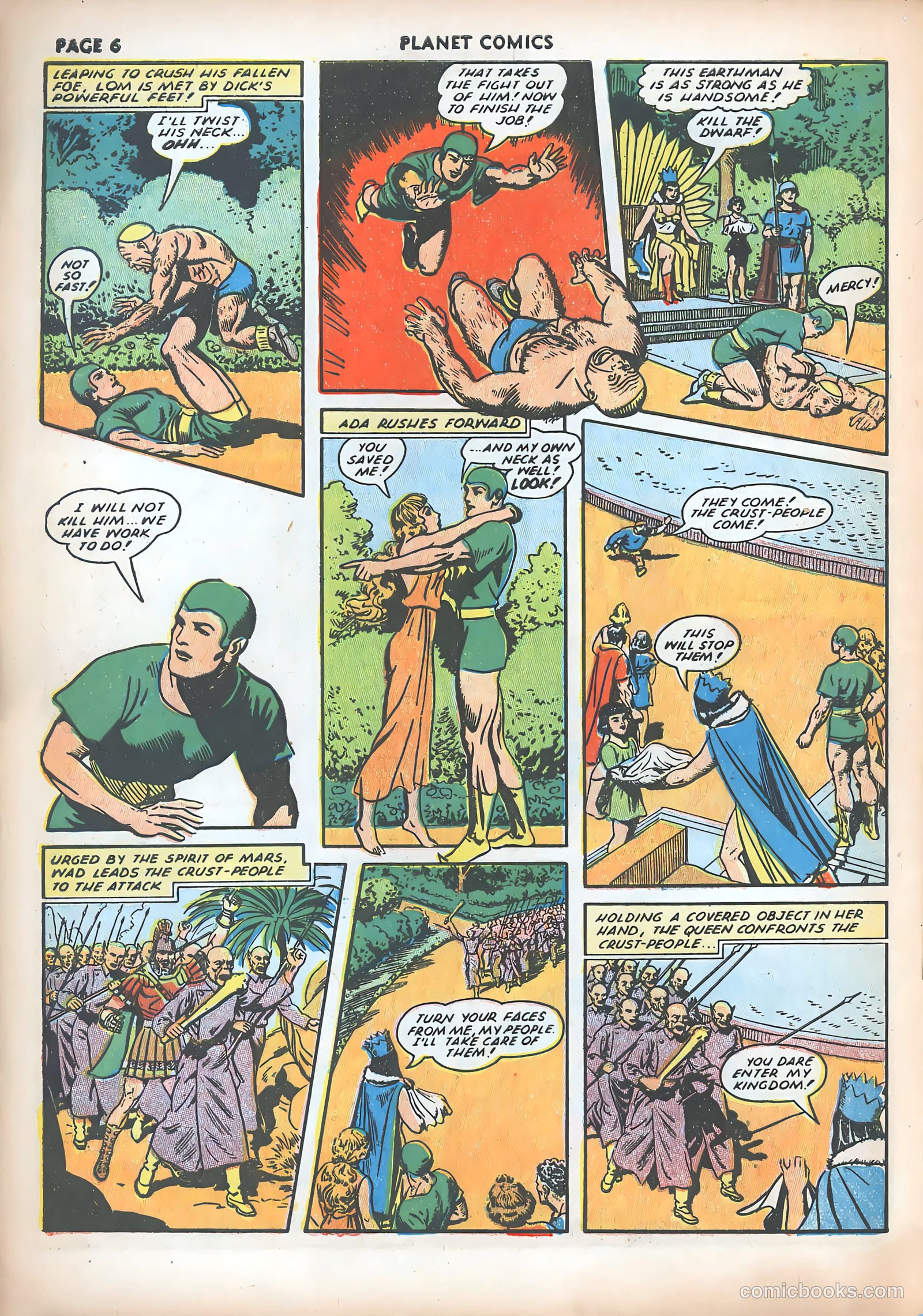 Planet Comics #20 (1942) — page 8 of 68