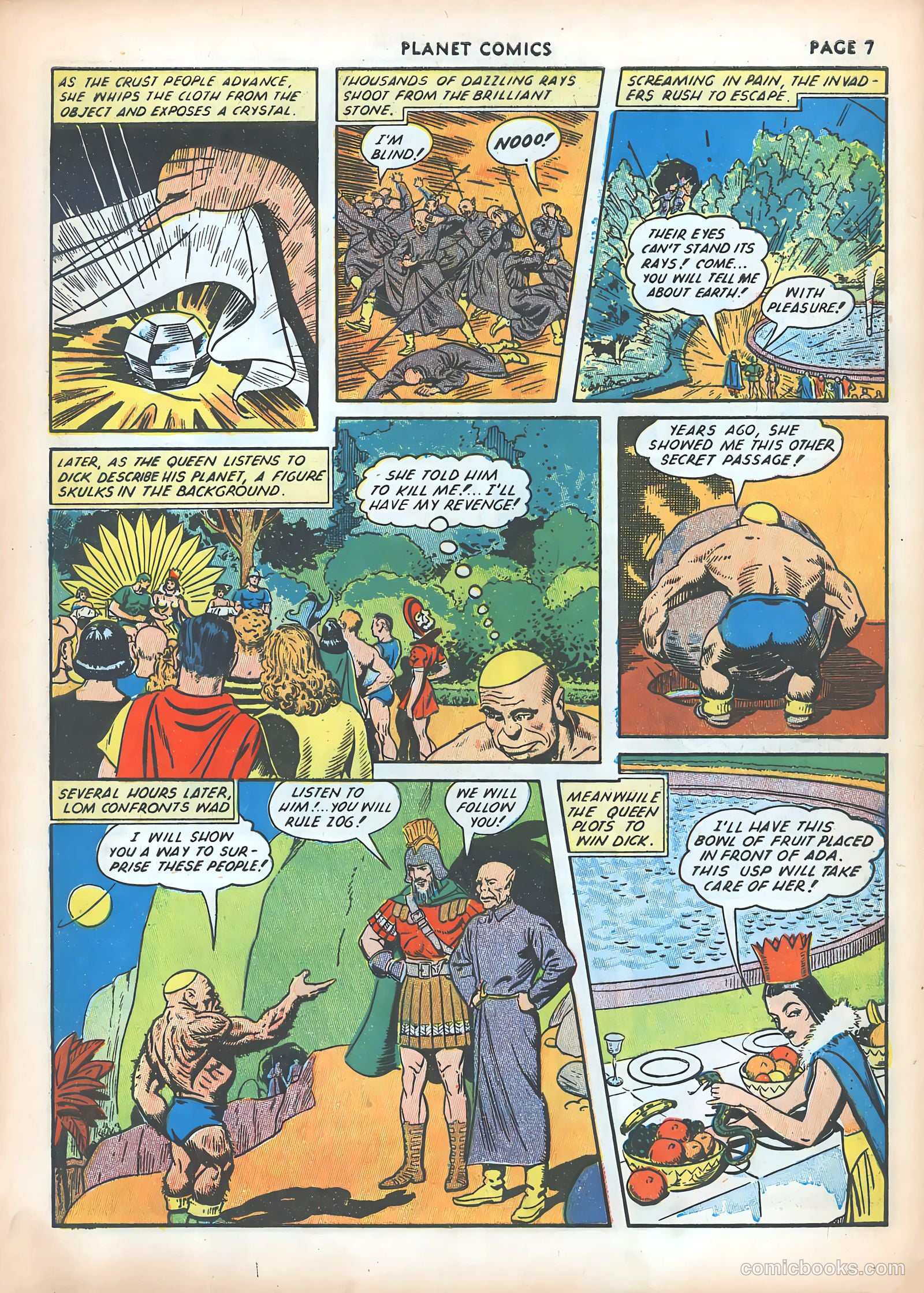 Planet Comics #20 (1942) — page 9 of 68