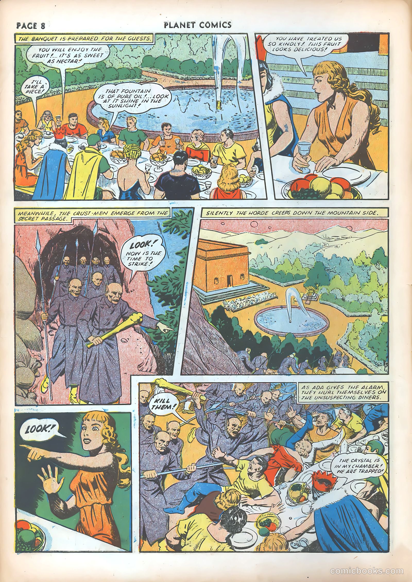 Planet Comics #20 (1942) — page 10 of 68