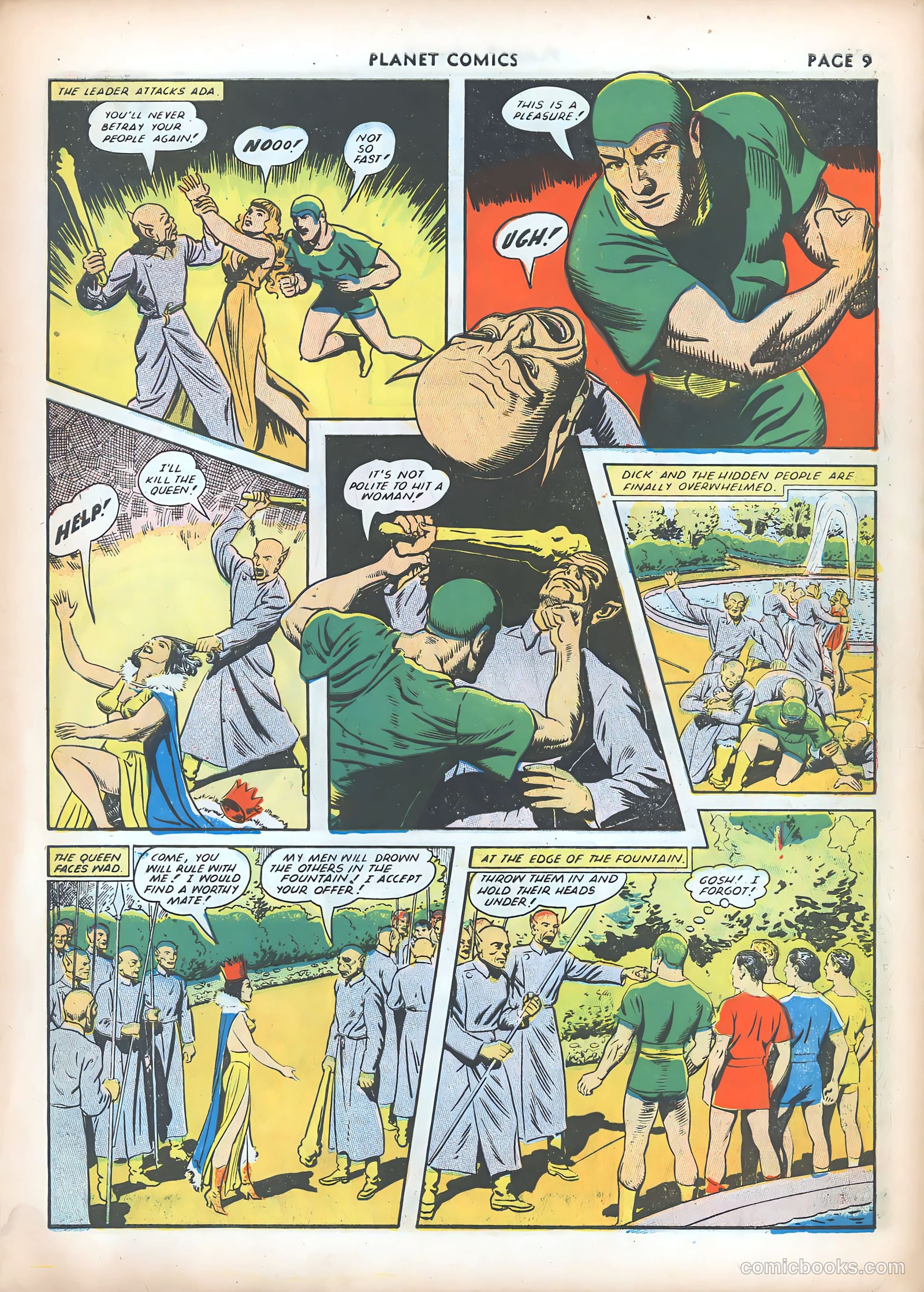 Planet Comics #20 (1942) — page 11 of 68