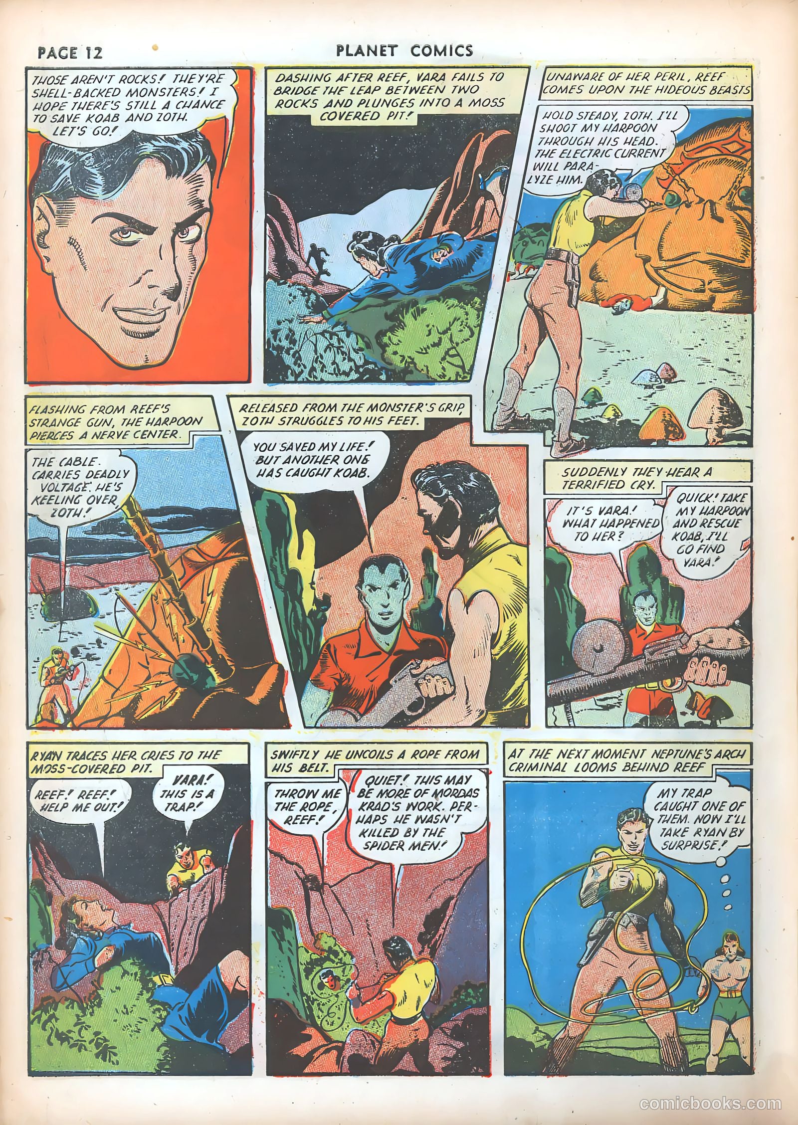 Planet Comics #20 (1942) — page 14 of 68