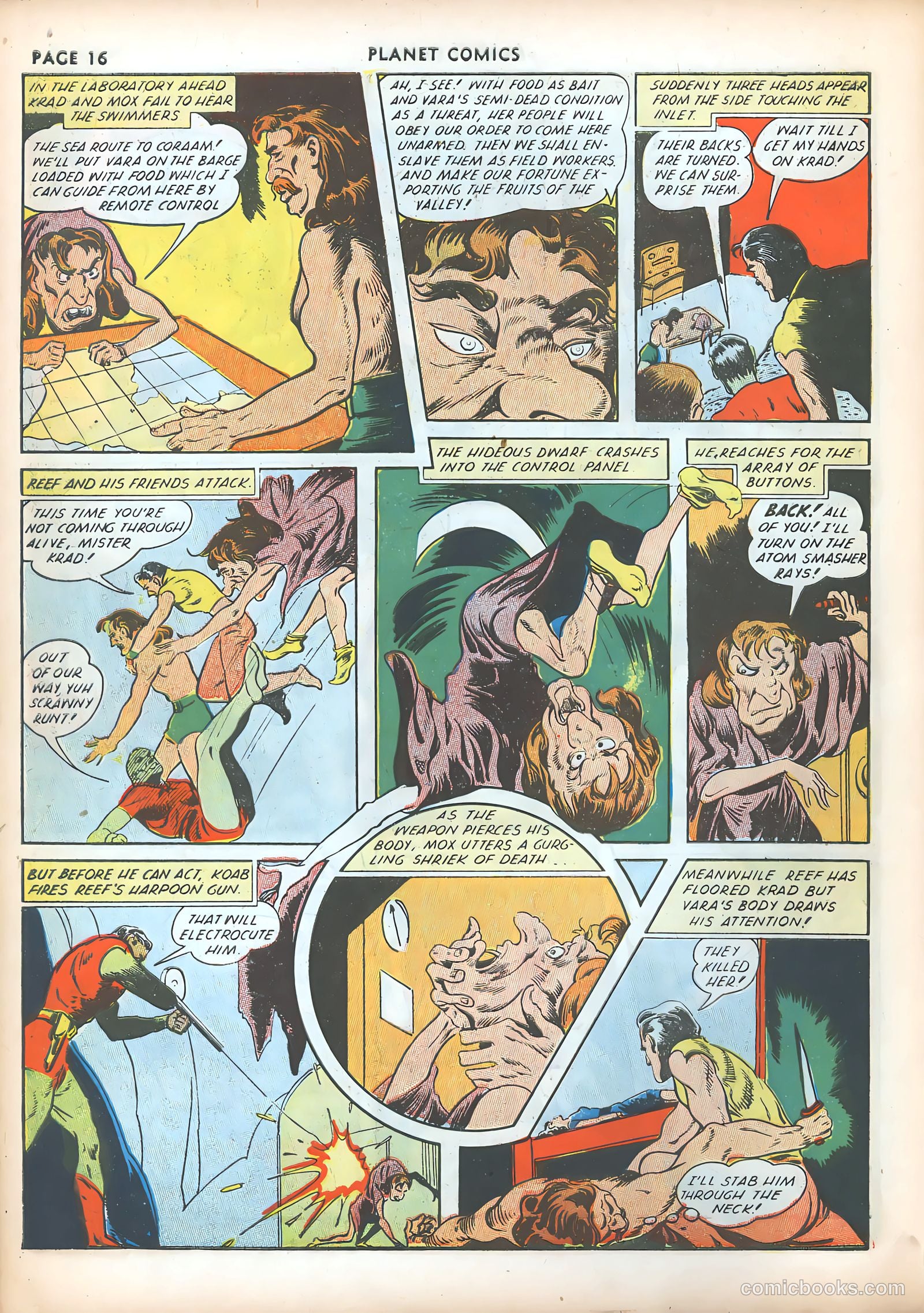 Planet Comics #20 (1942) — page 18 of 68