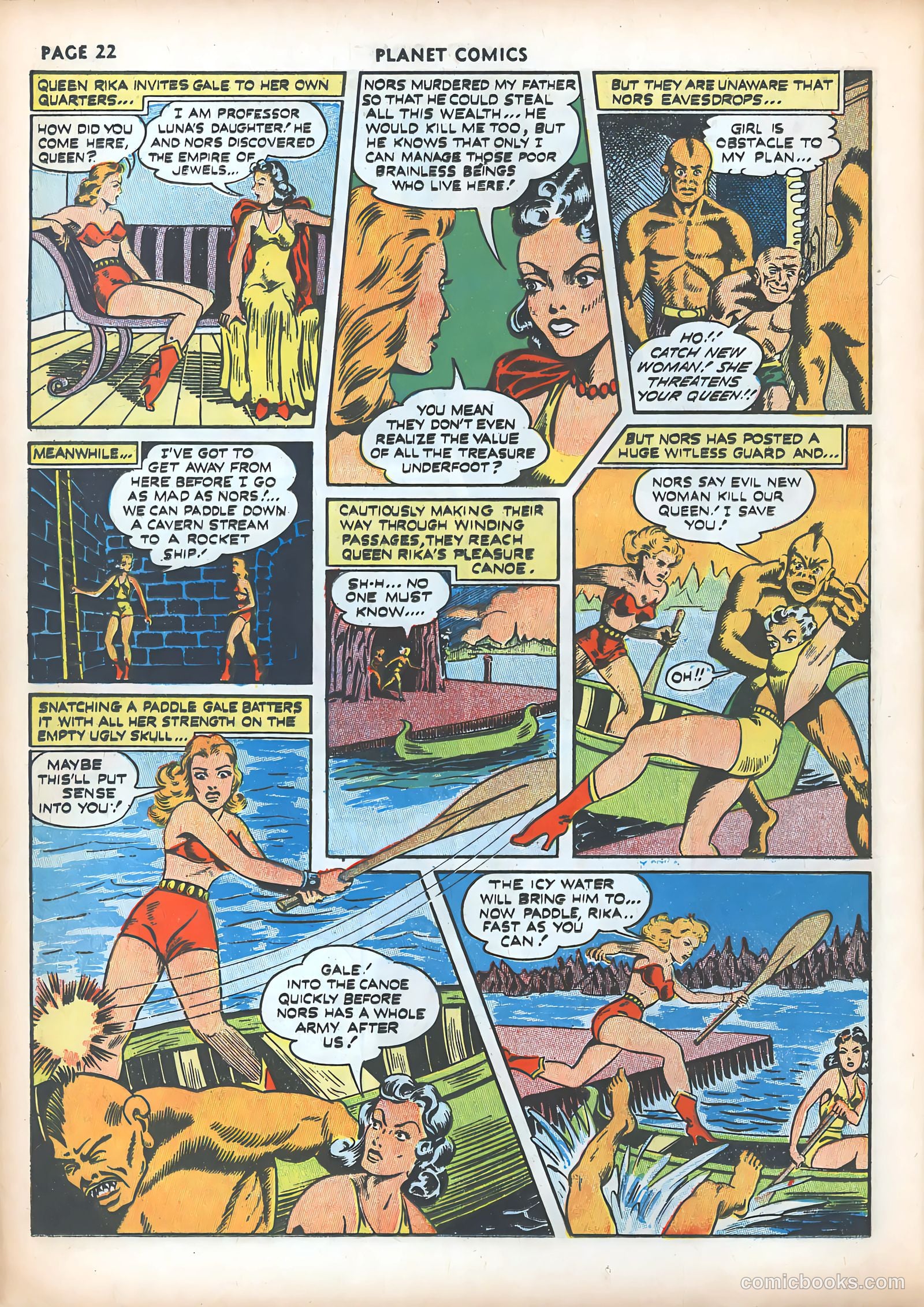 Planet Comics #20 (1942) — page 24 of 68