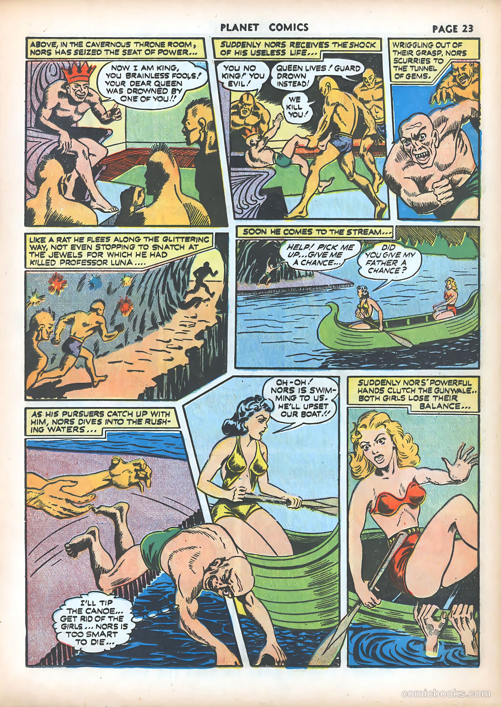 Planet Comics #20 (1942) — page 25 of 68