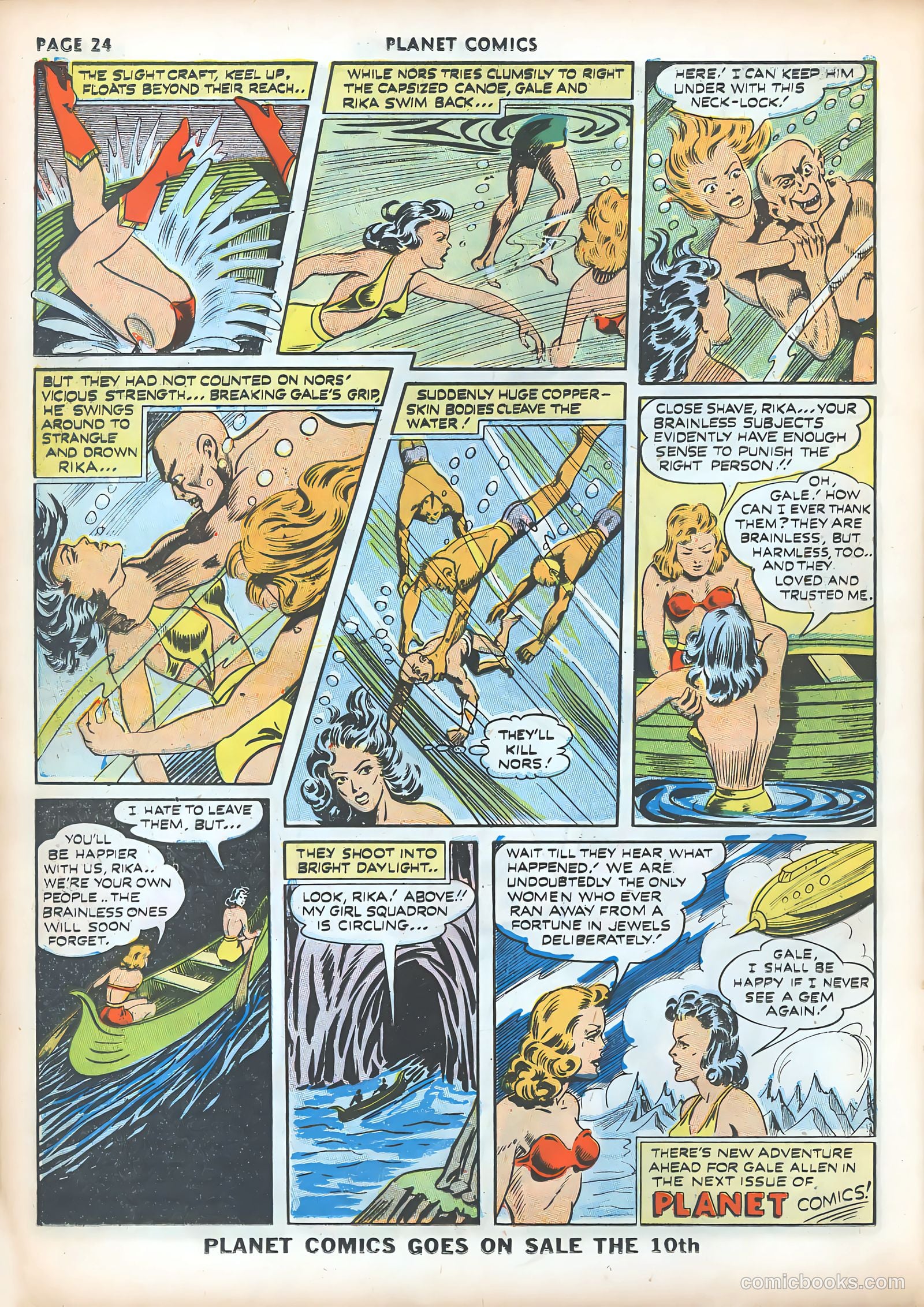 Planet Comics #20 (1942) — page 26 of 68