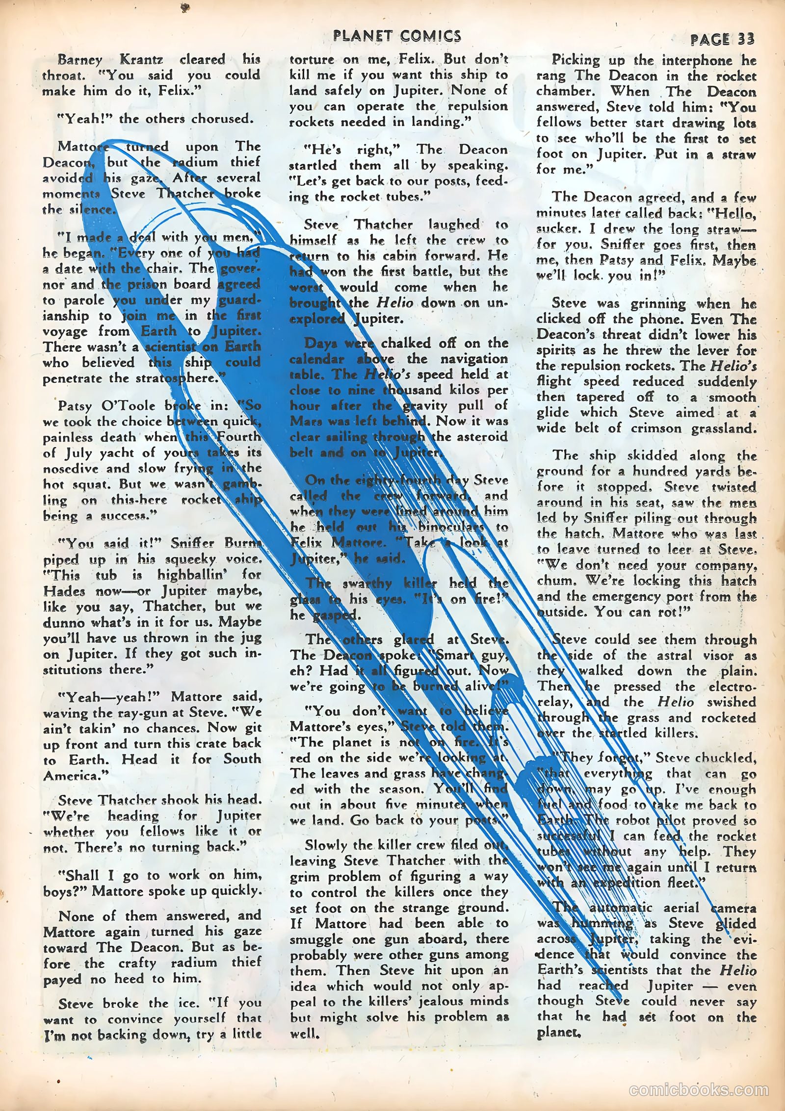 Planet Comics #20 (1942) — page 35 of 68