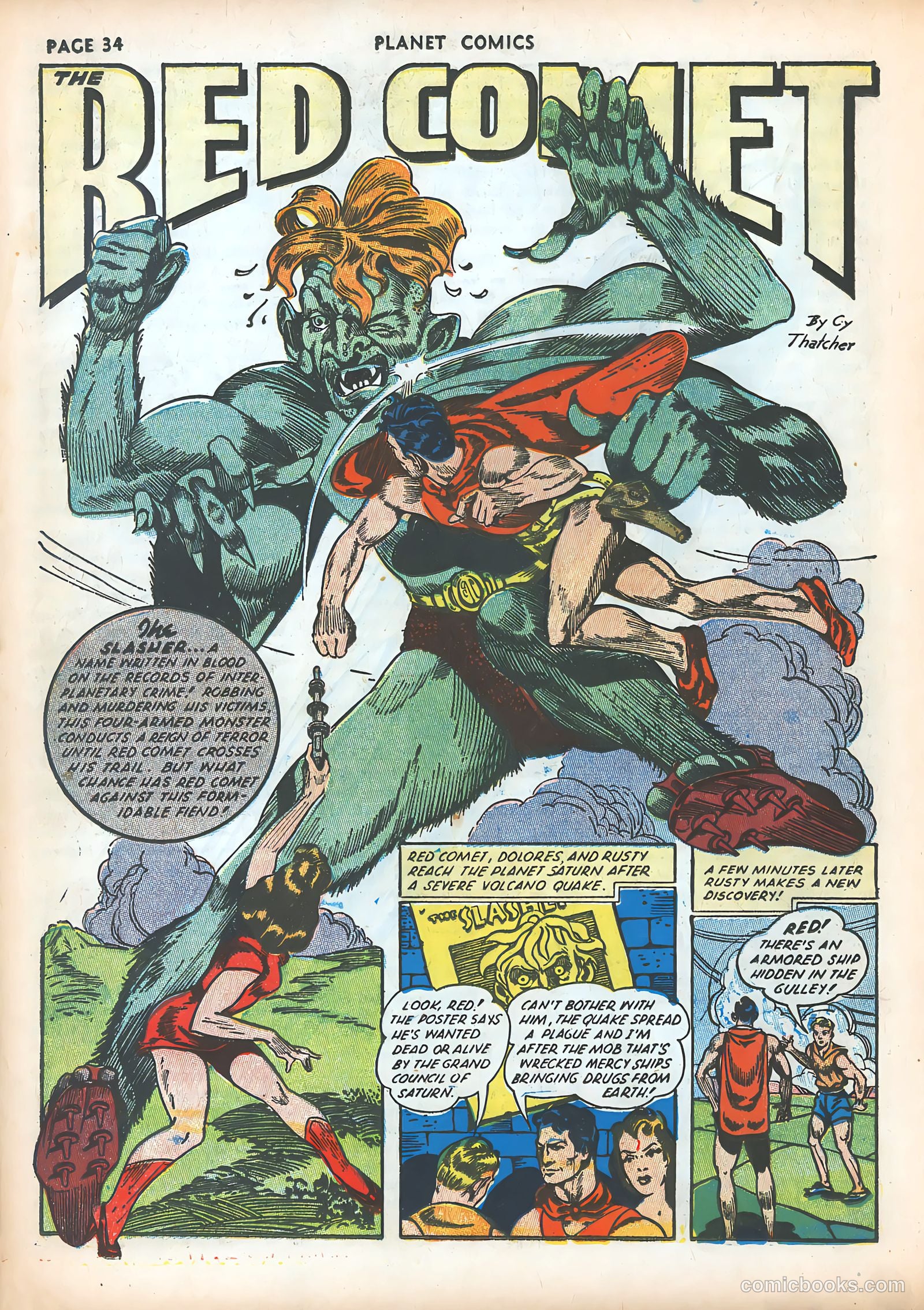 Planet Comics #20 (1942) — page 36 of 68