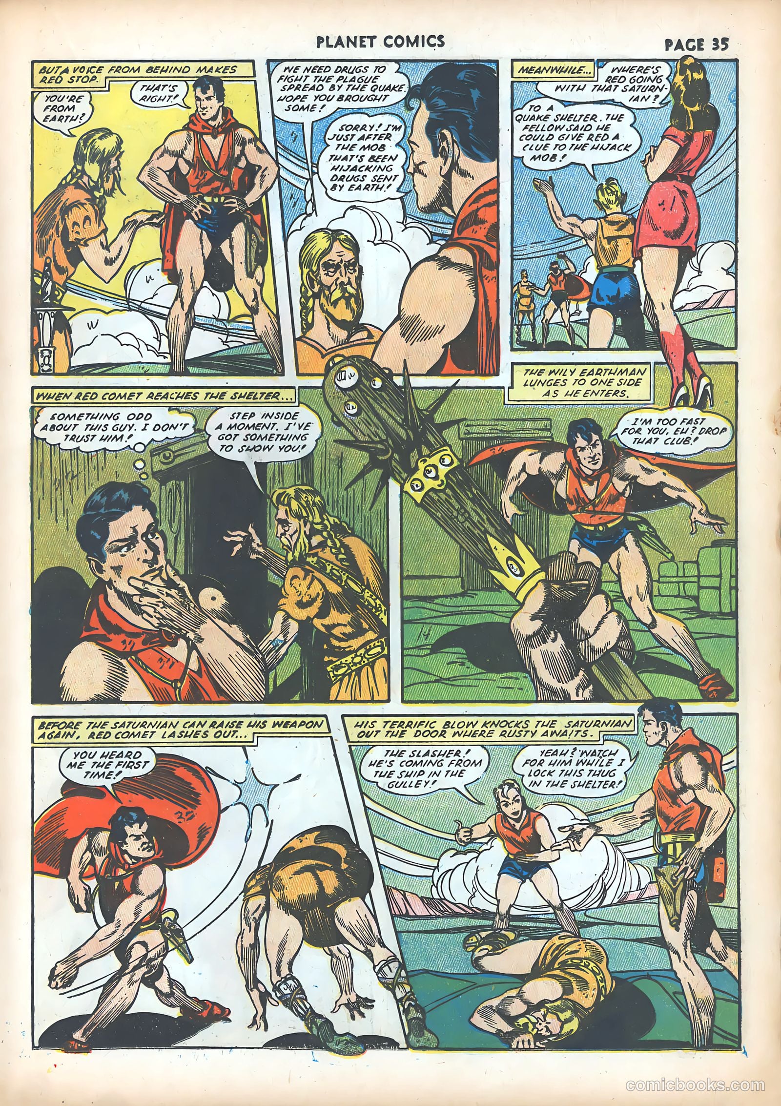 Planet Comics #20 (1942) — page 37 of 68