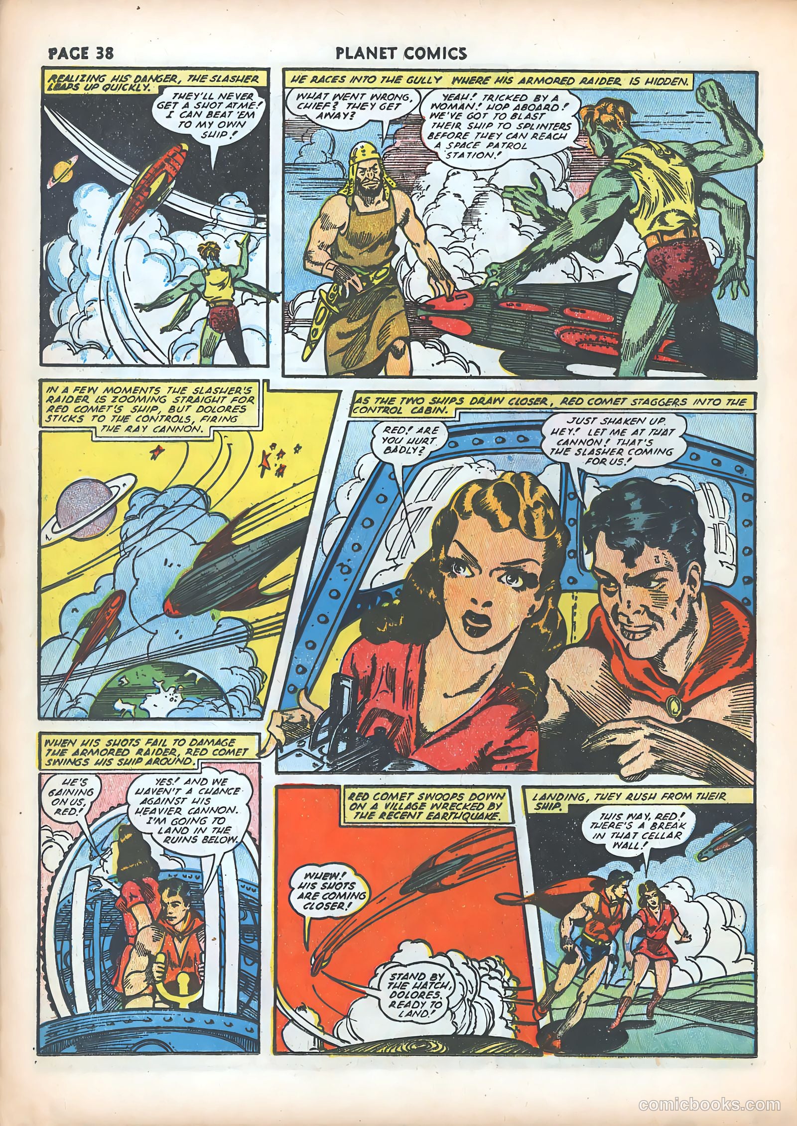 Planet Comics #20 (1942) — page 40 of 68