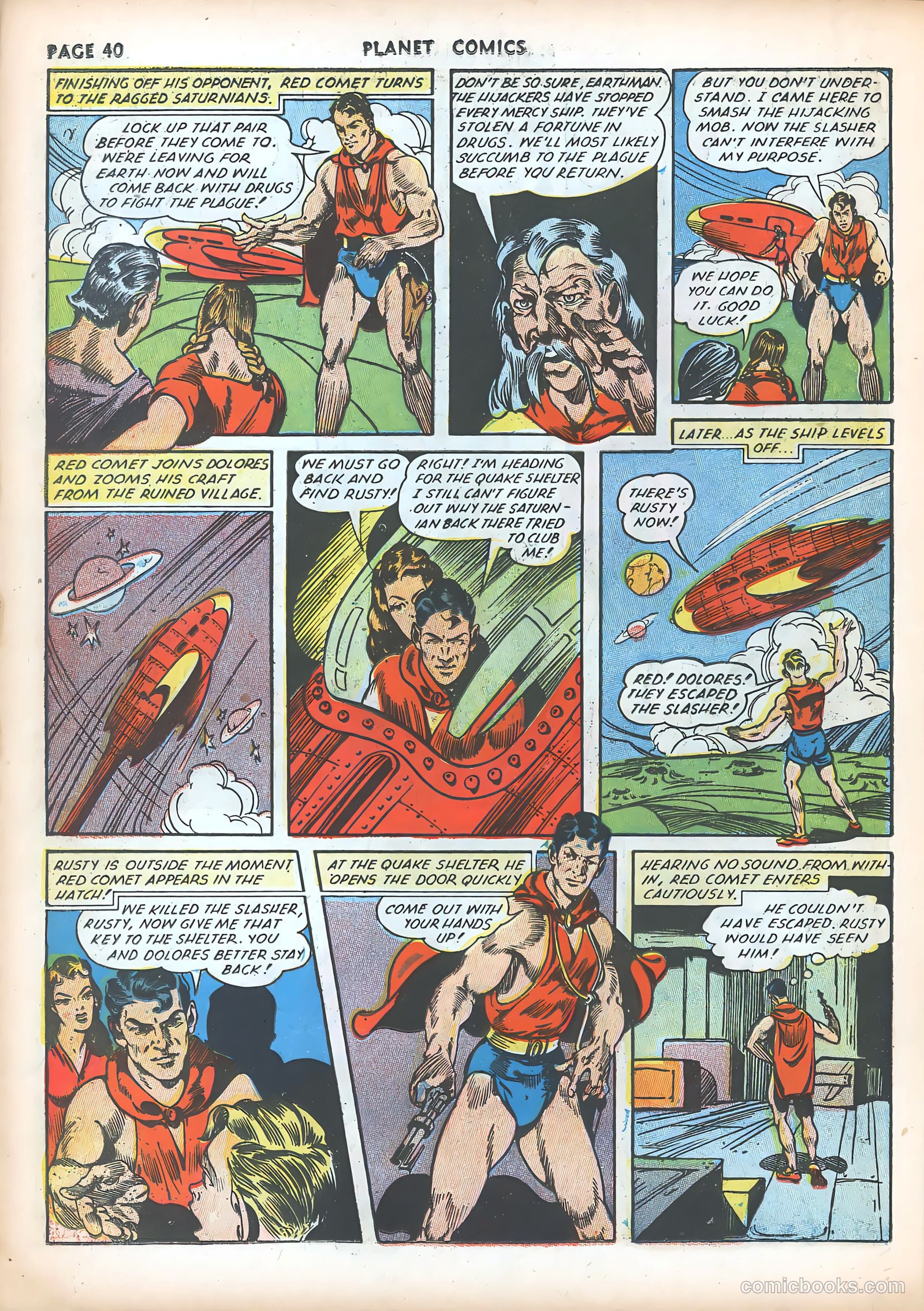 Planet Comics #20 (1942) — page 42 of 68