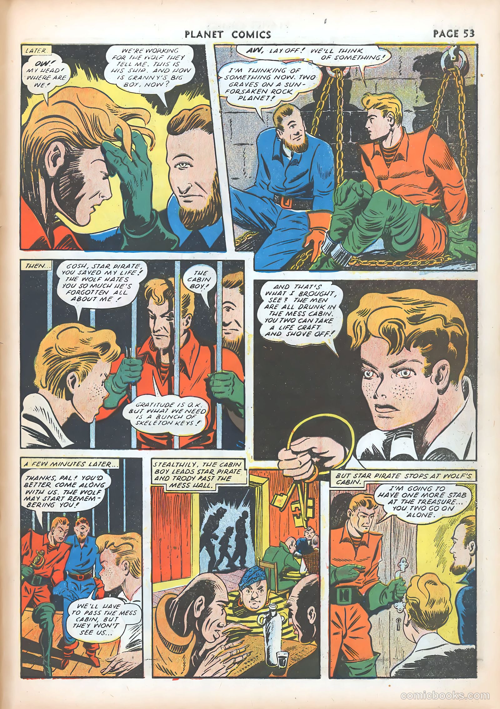 Planet Comics #20 (1942) — page 55 of 68
