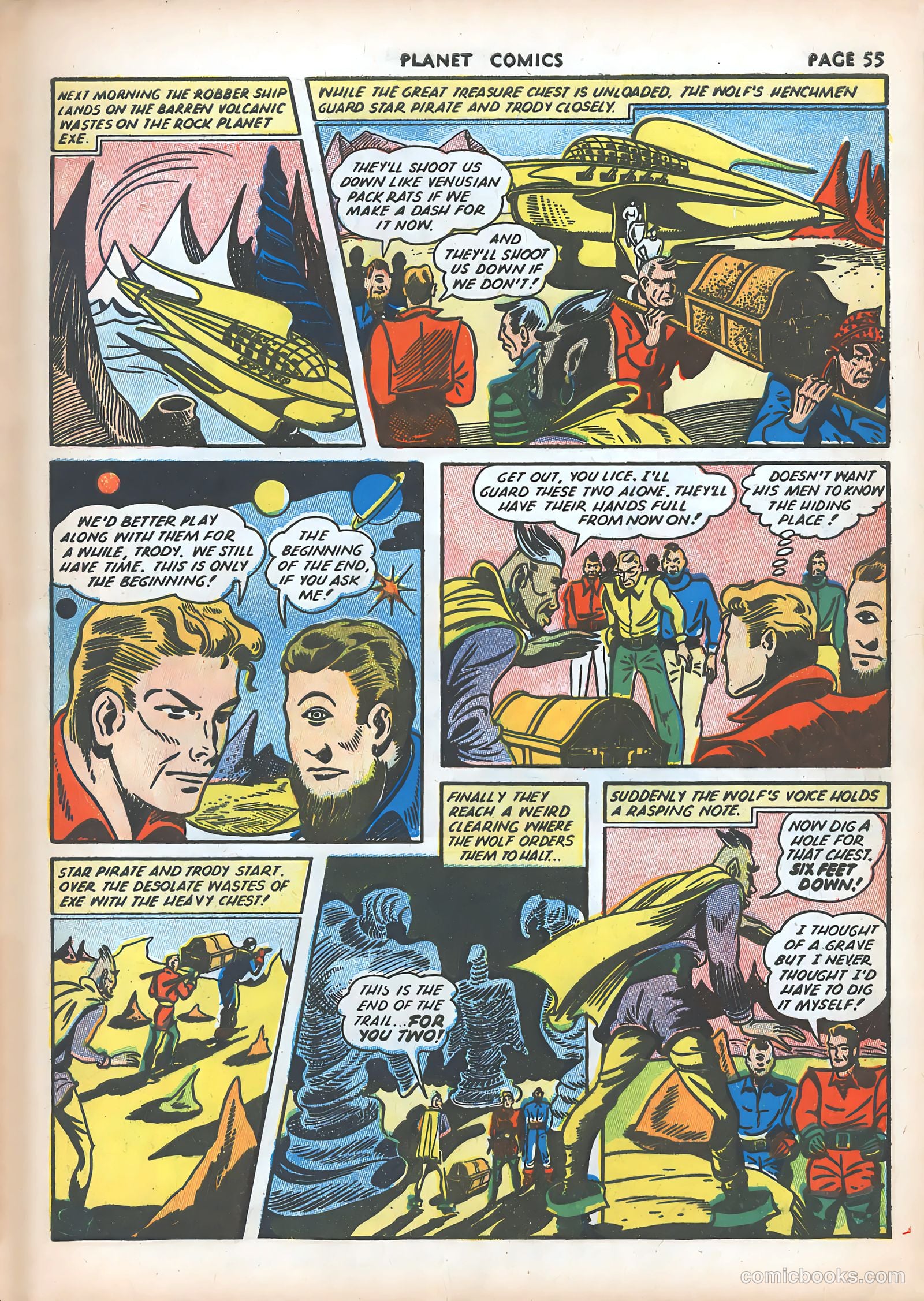 Planet Comics #20 (1942) — page 57 of 68
