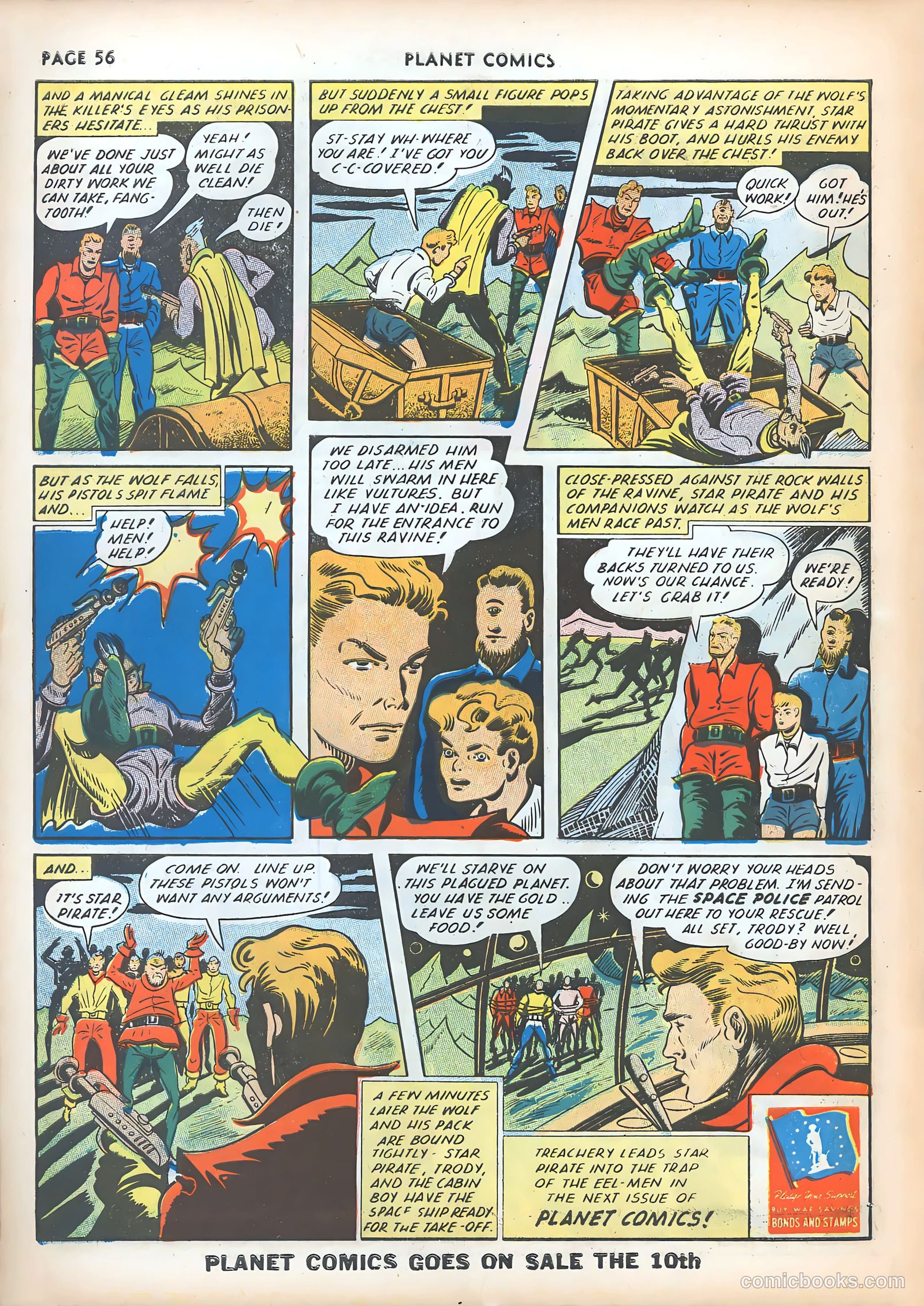 Planet Comics #20 (1942) — page 58 of 68