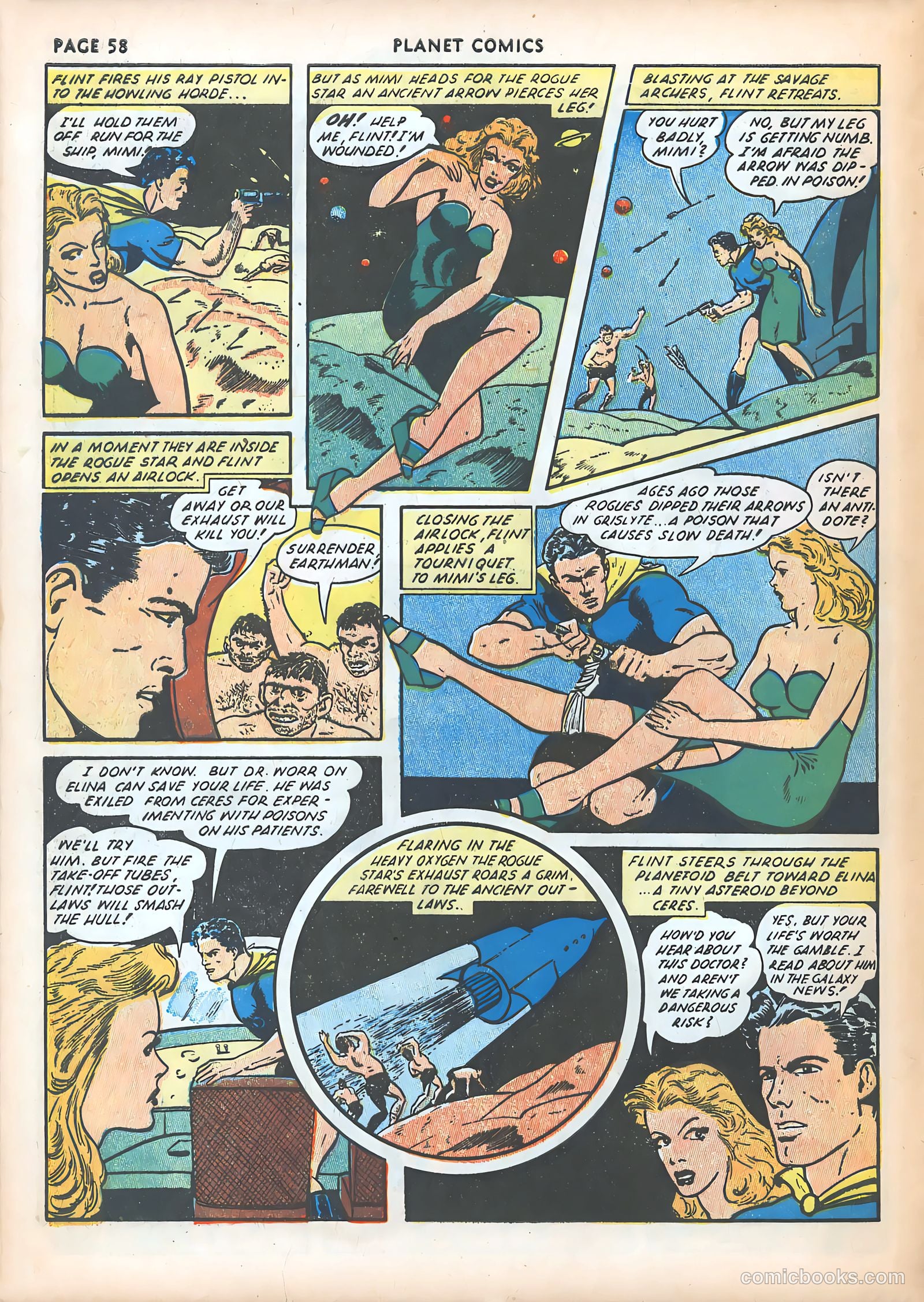 Planet Comics #20 (1942) — page 60 of 68