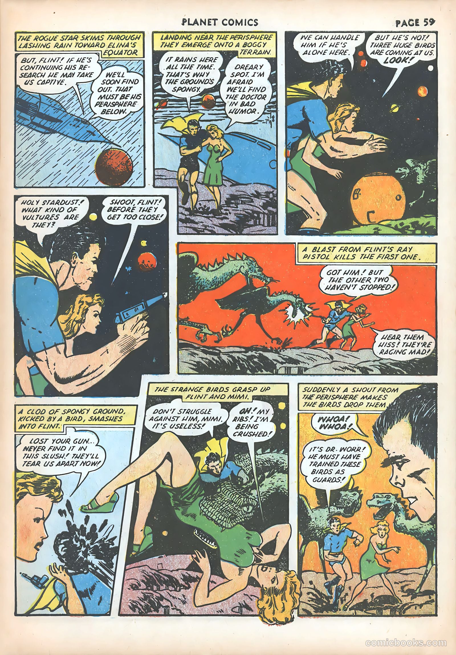 Planet Comics #20 (1942) — page 61 of 68