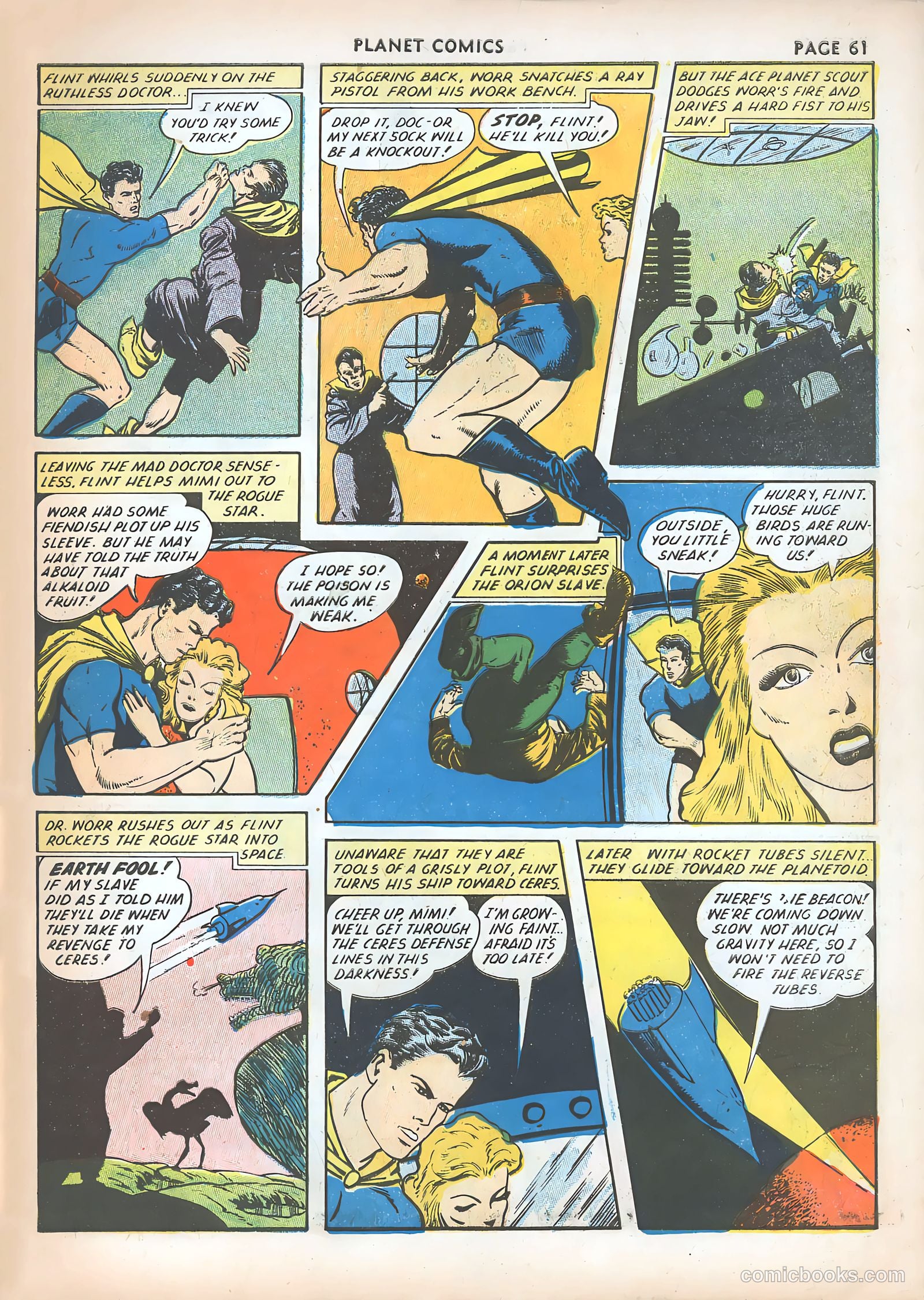 Planet Comics #20 (1942) — page 63 of 68