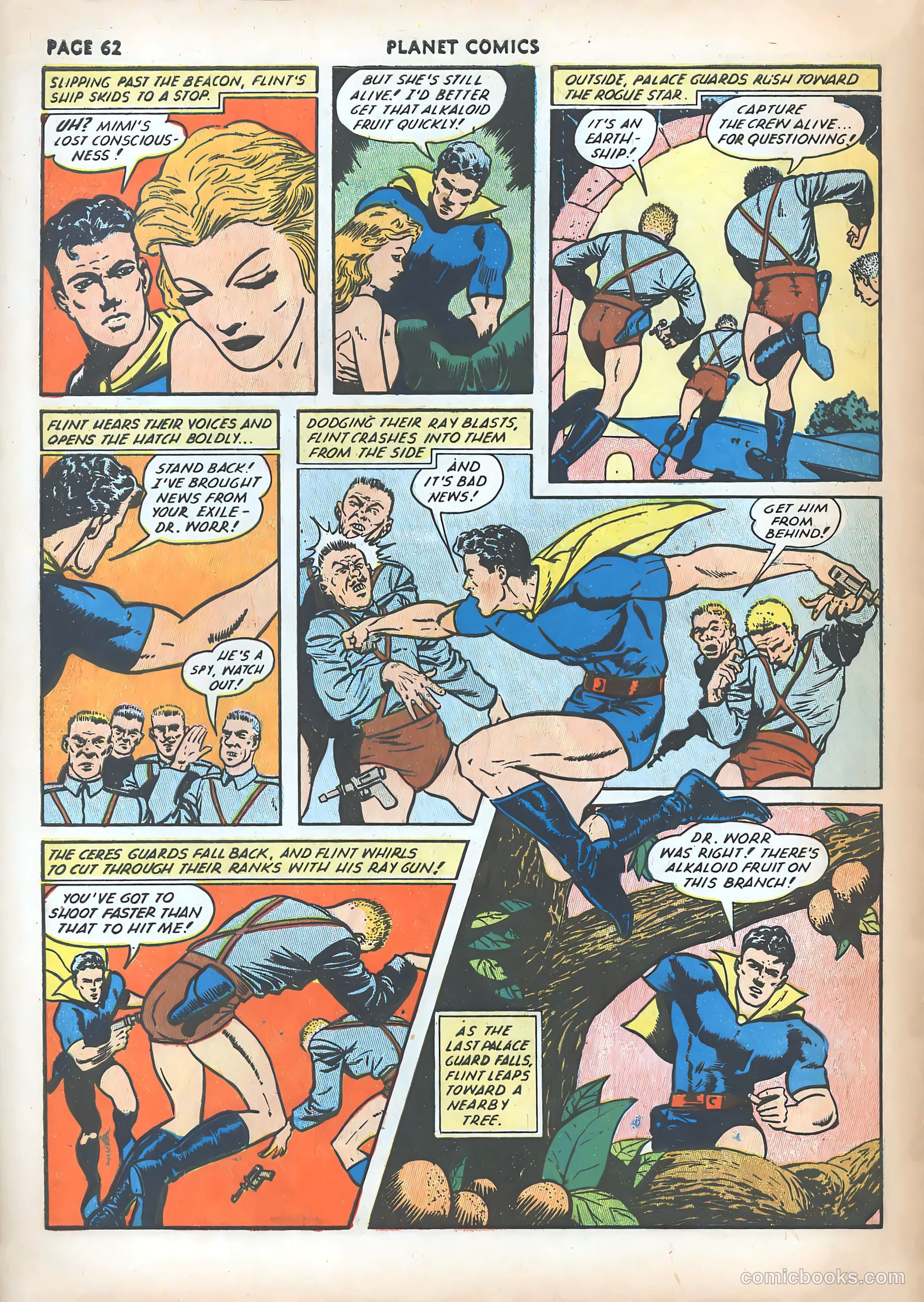 Planet Comics #20 (1942) — page 64 of 68