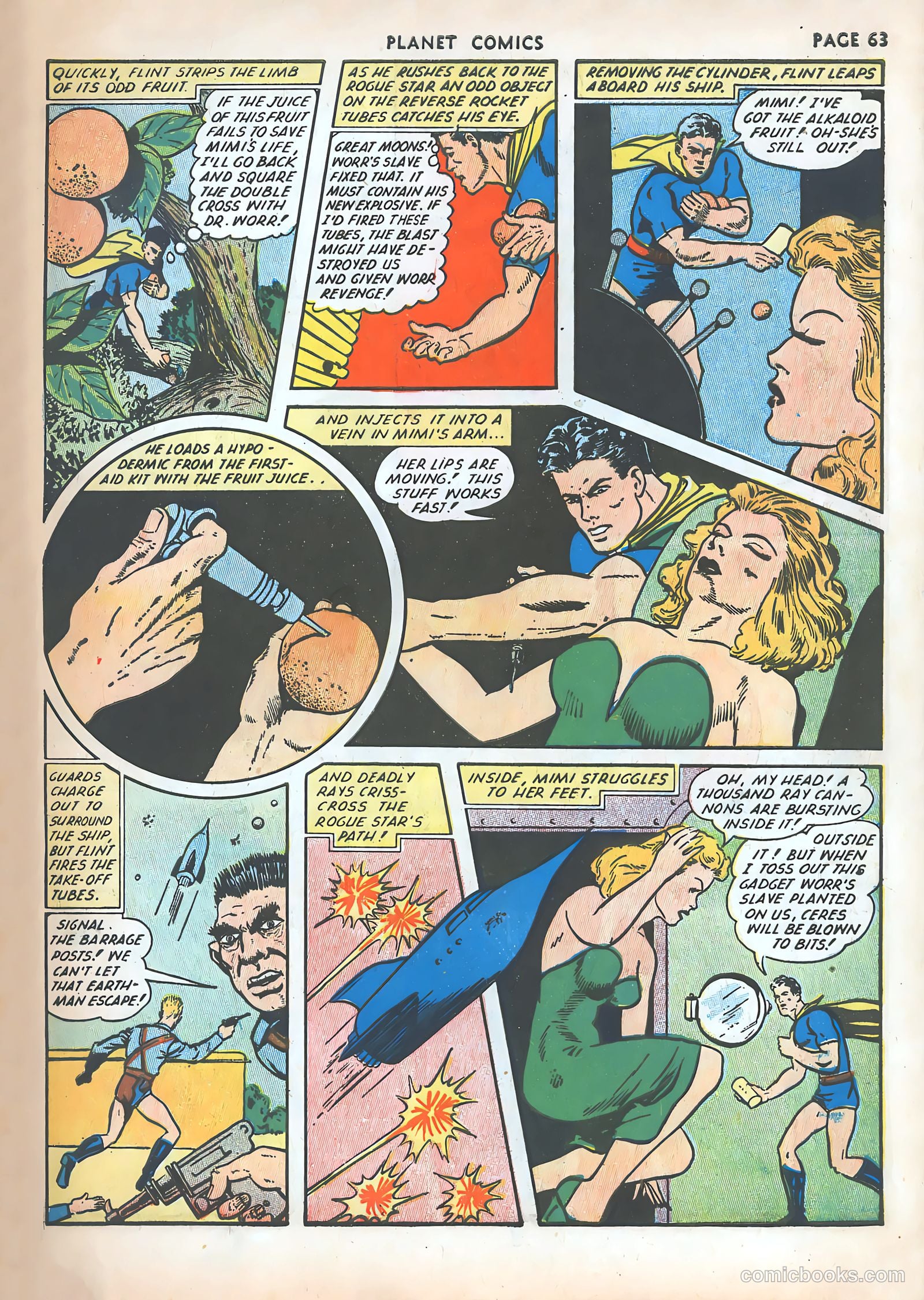 Planet Comics #20 (1942) — page 65 of 68