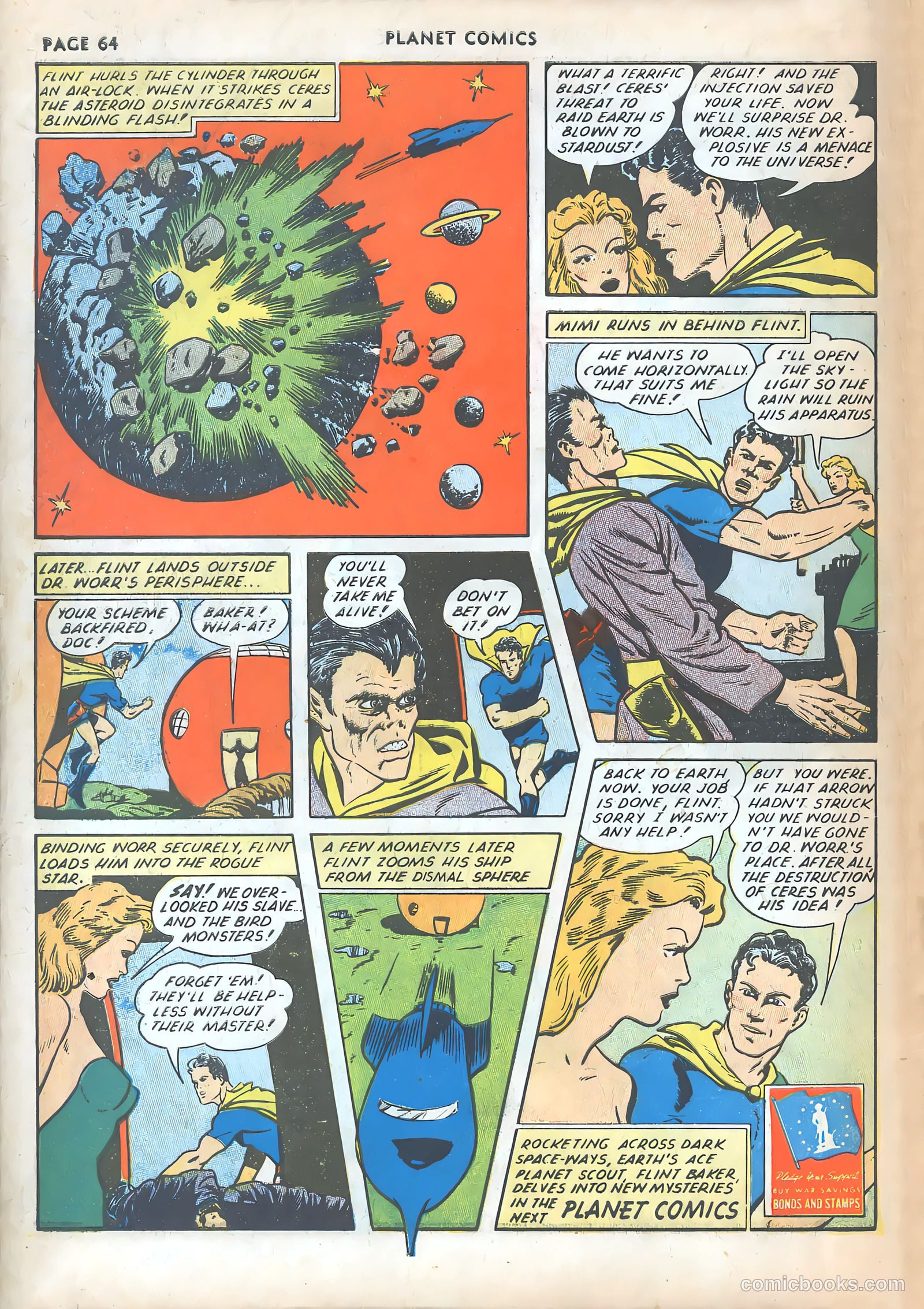 Planet Comics #20 (1942) — page 66 of 68