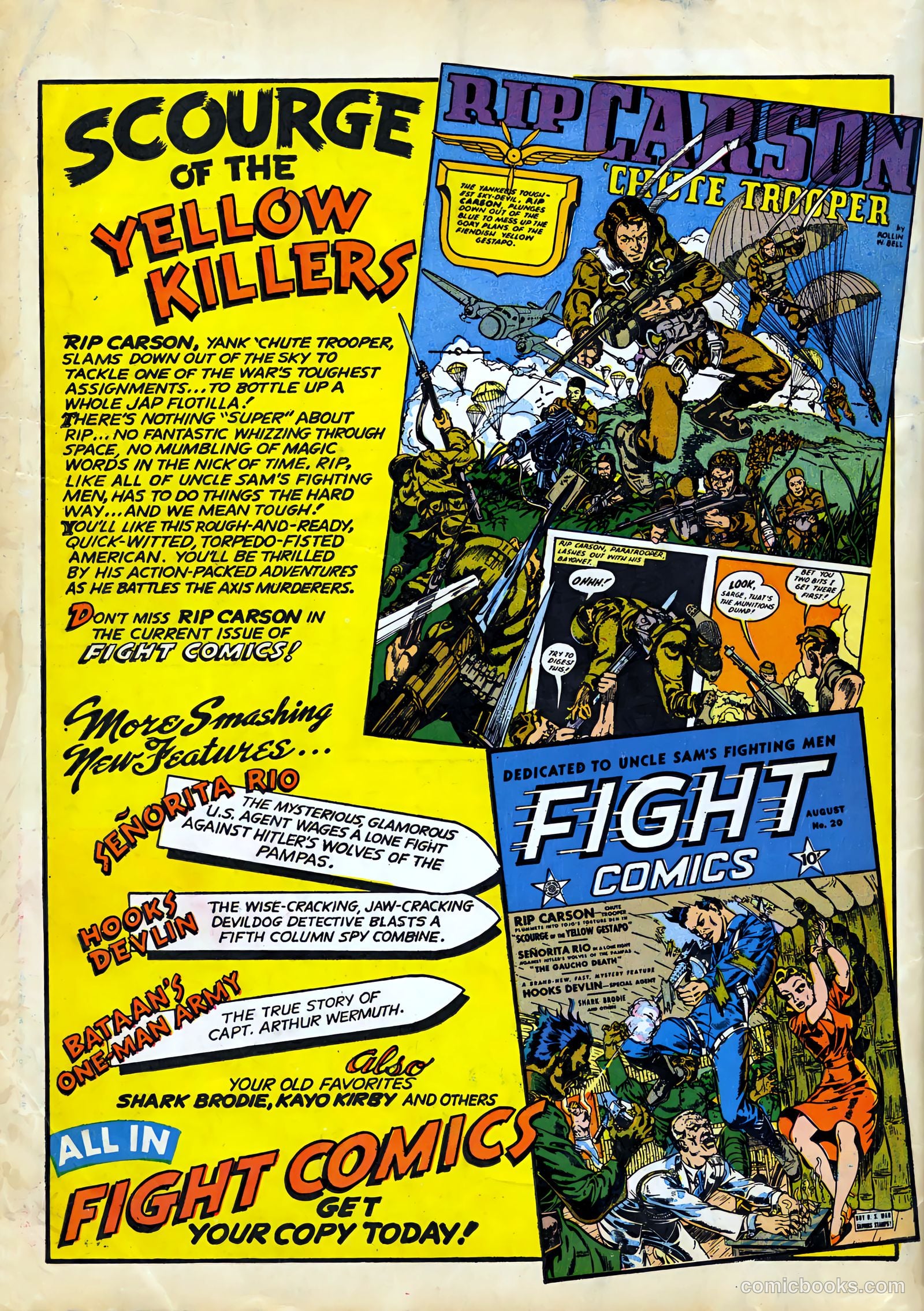 Planet Comics #20 (1942) — page 68 of 68