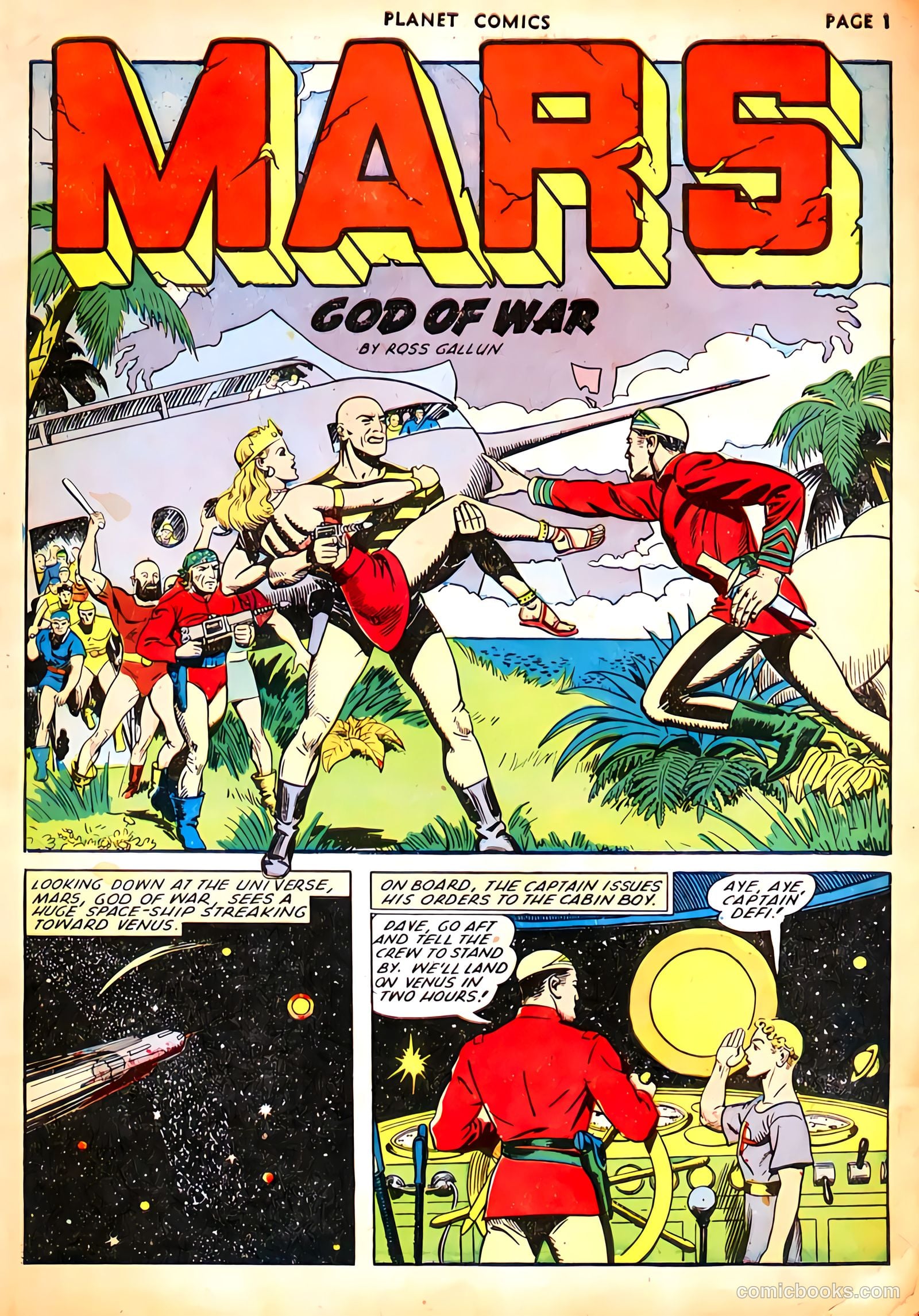 Planet Comics #21 (1942) — page 3 of 69