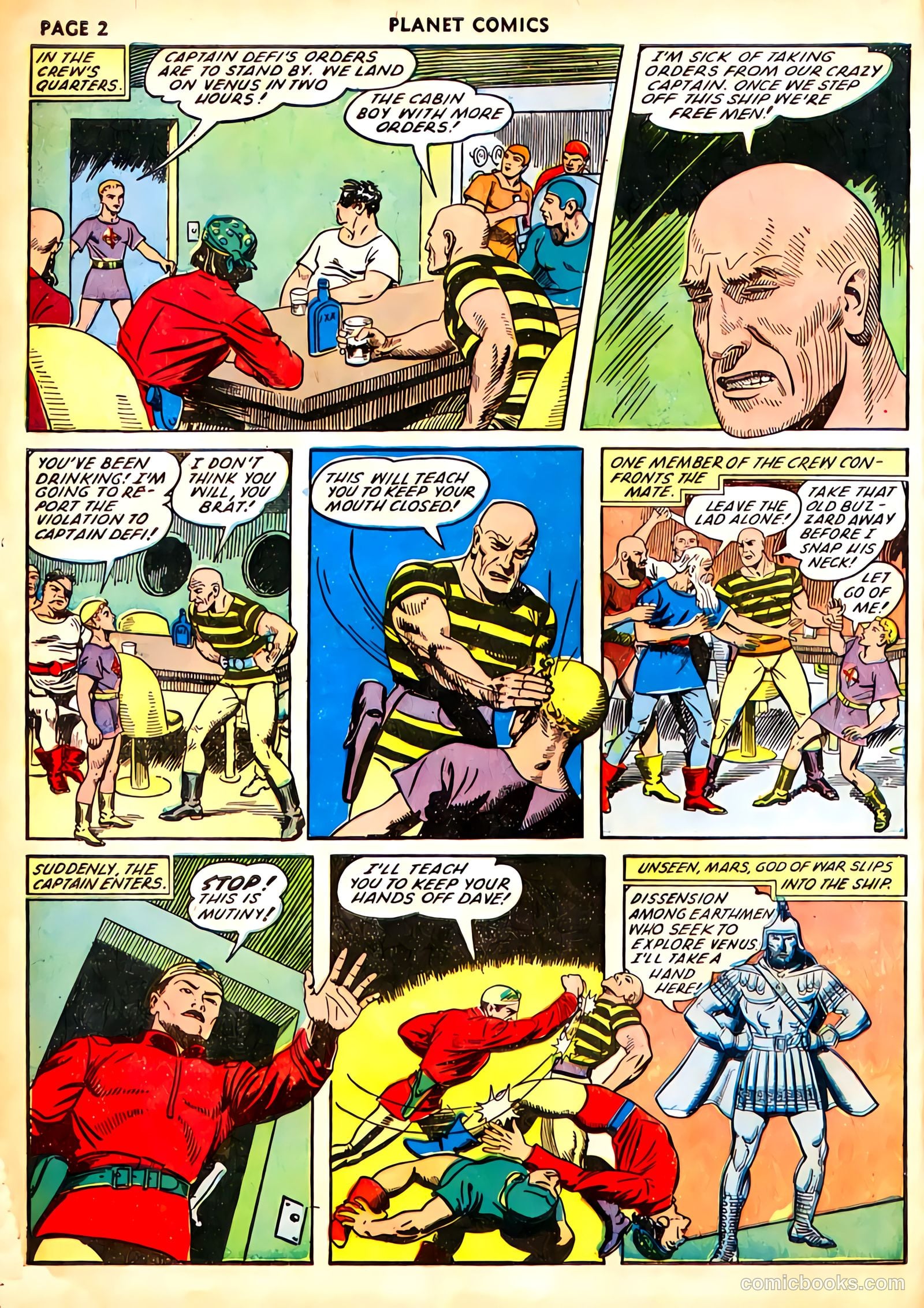 Planet Comics #21 (1942) — page 4 of 69